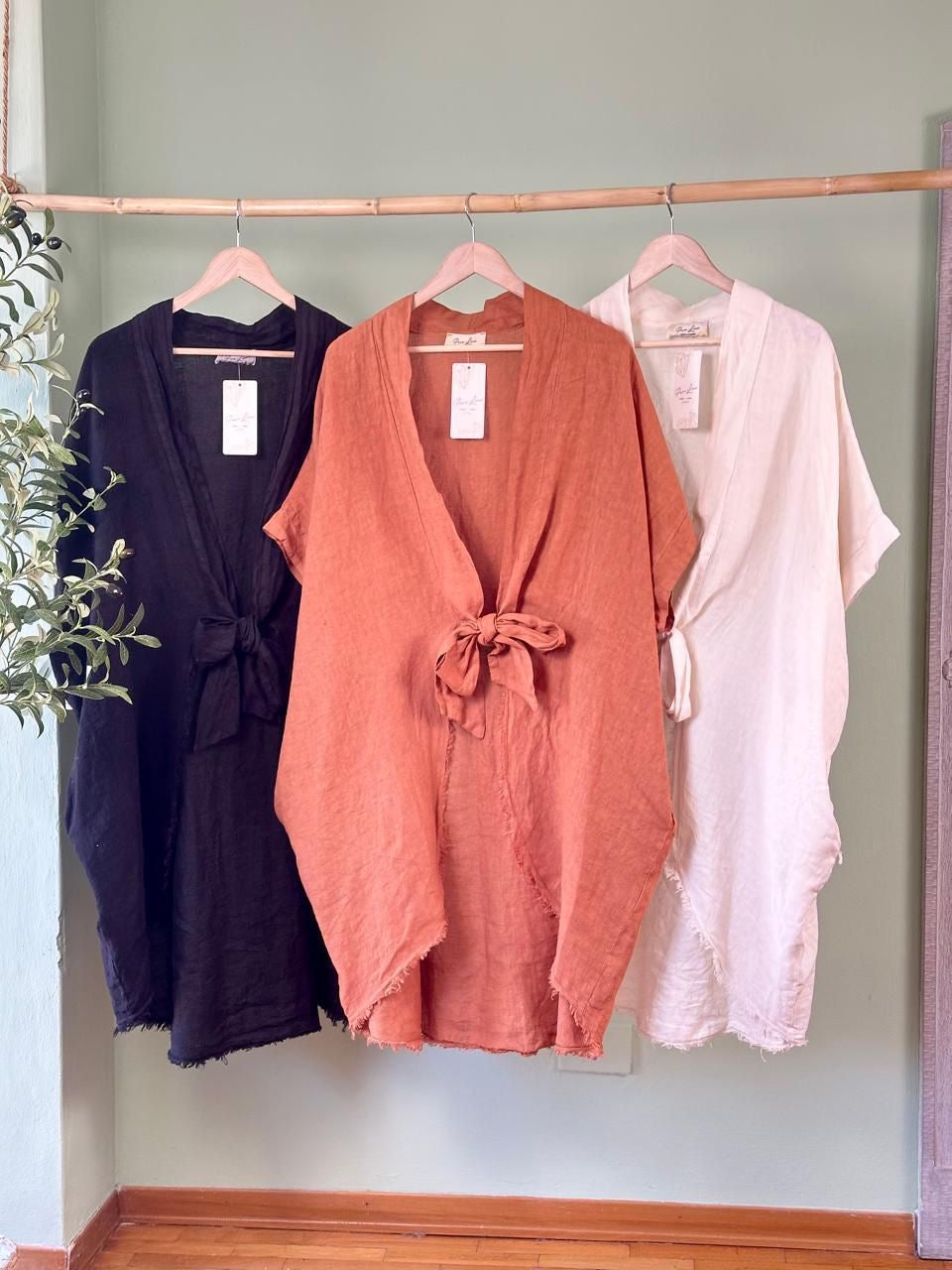 Linen Blouse or Cover-Up