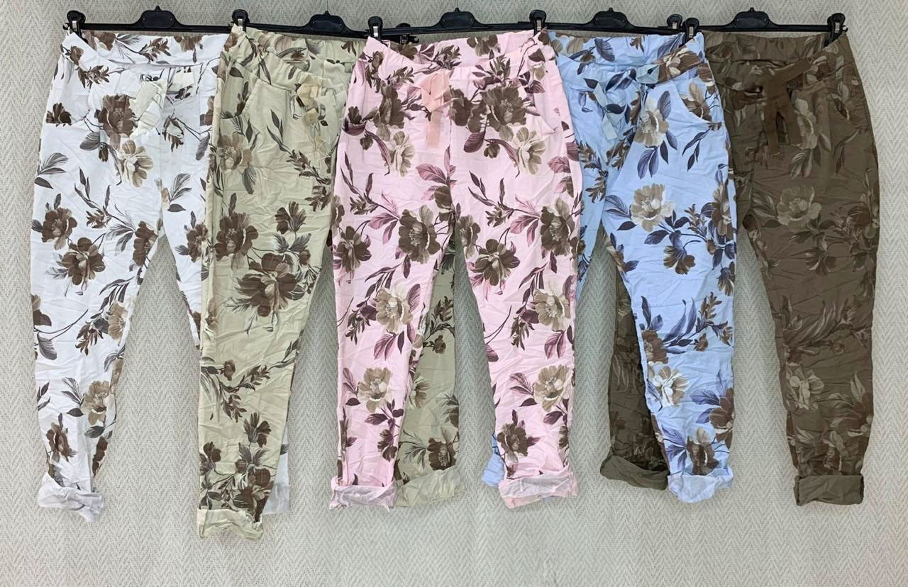 Floral Magic Pants