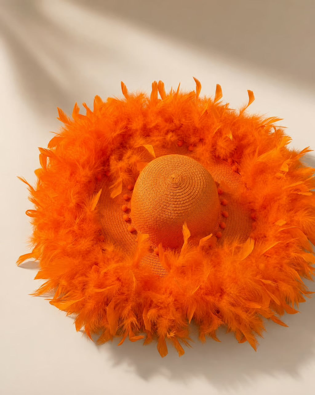 Valencia Plume Statement Hat