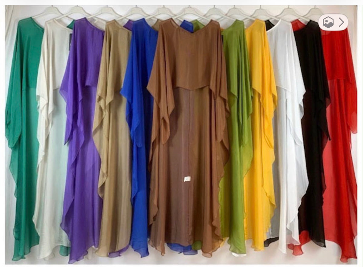 The Afterglow Chiffon Dress