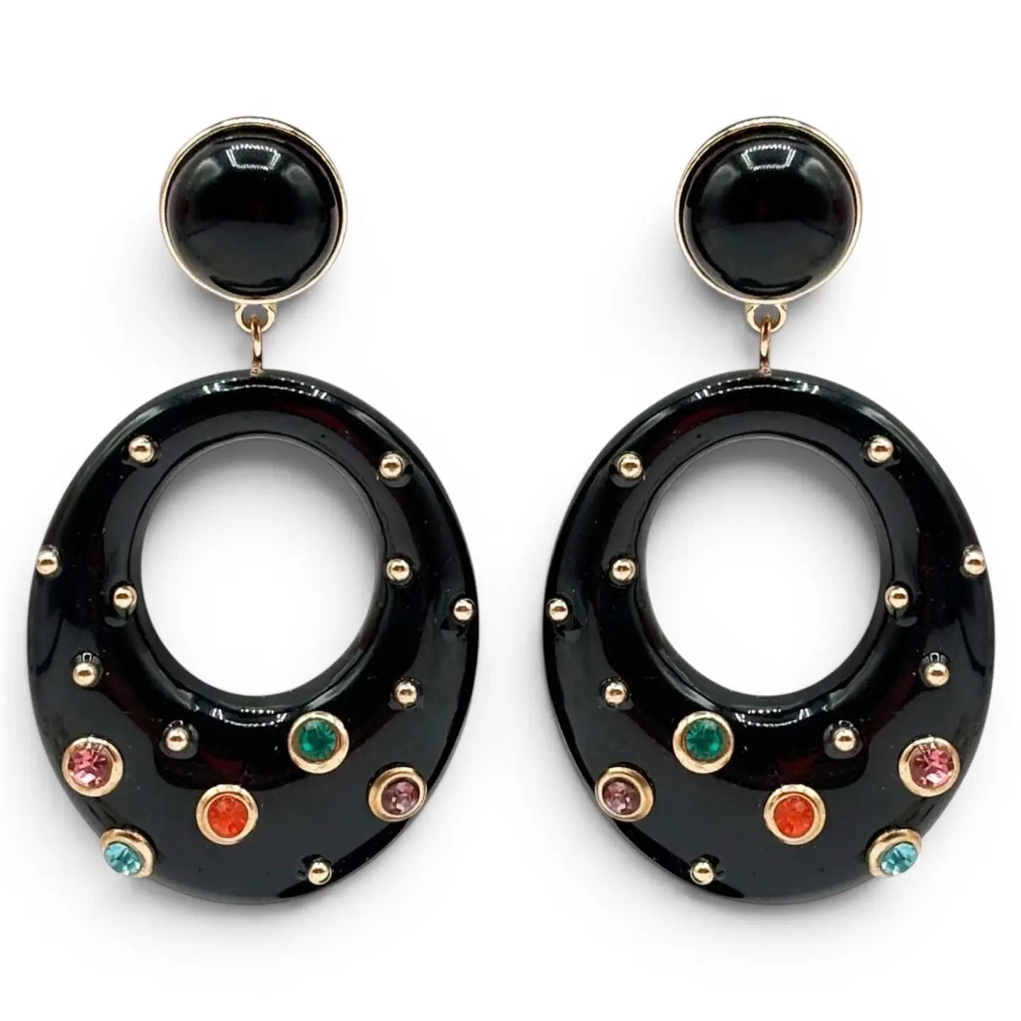 The Celeste French Resin Earrings