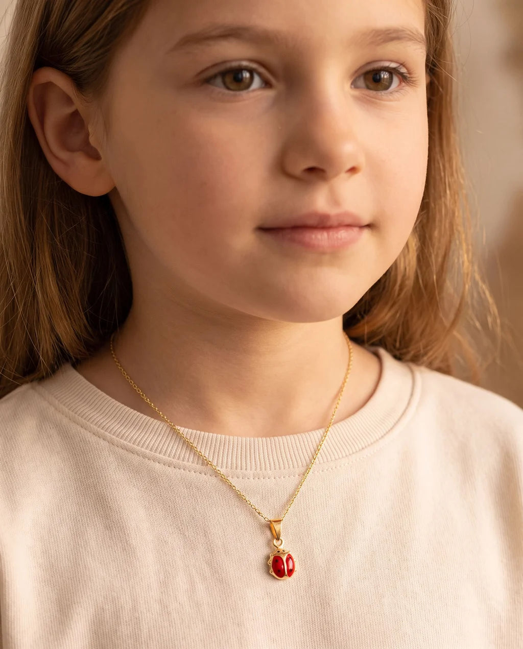 The Luciana Ladybug Necklace