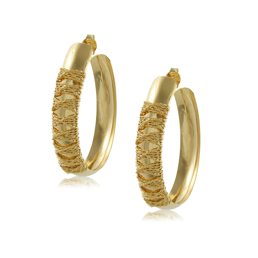 Hoops Criss Cross Wire Thread