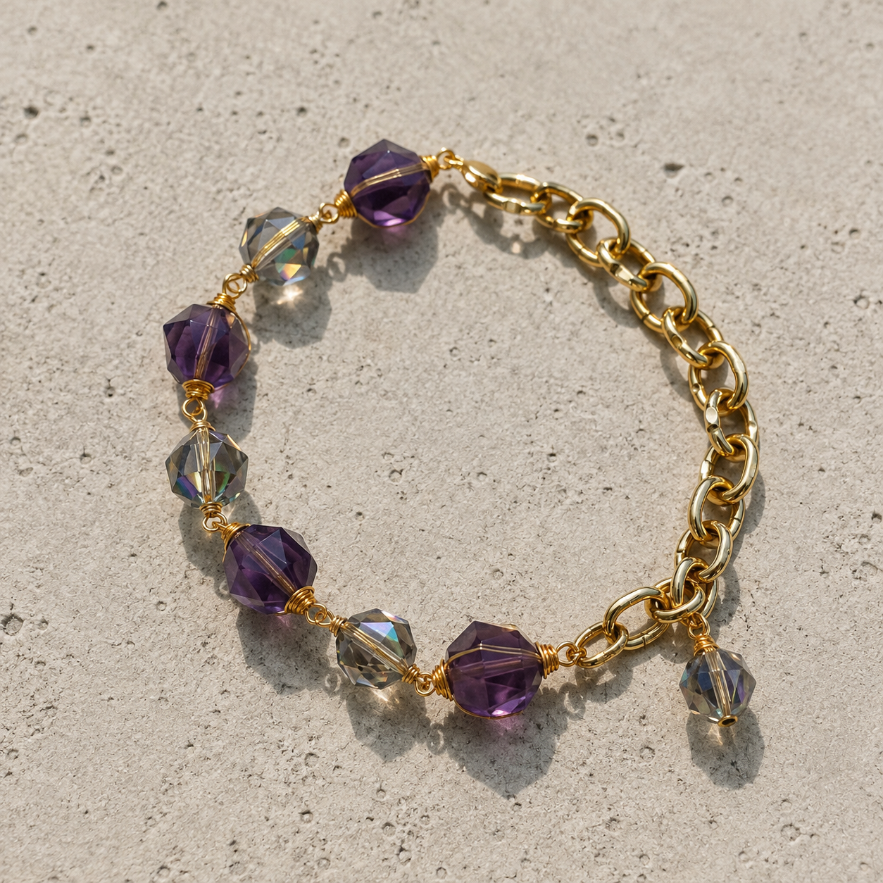 Crystal Link Bracelet