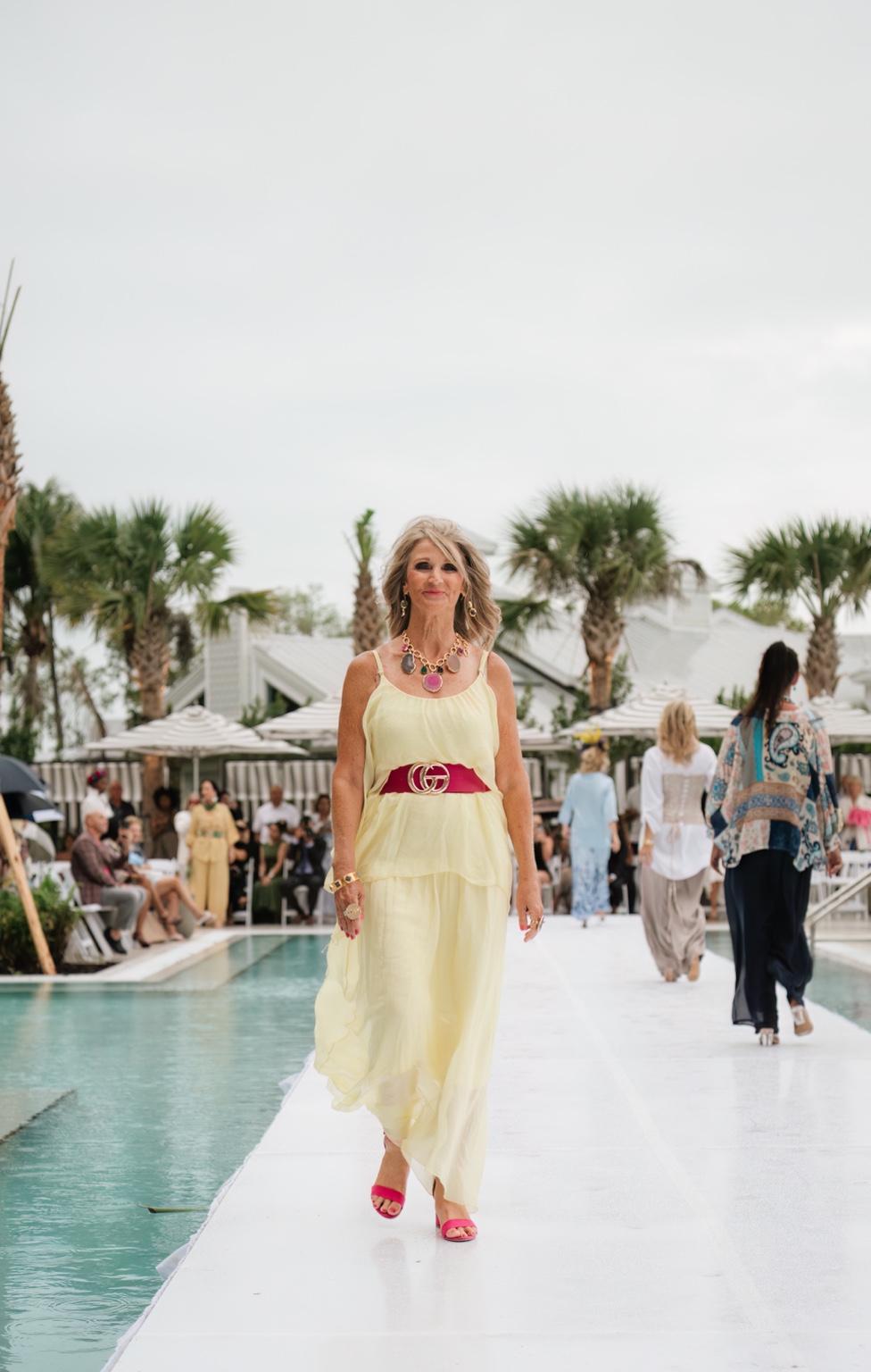 The Airy Layered Midi Dress