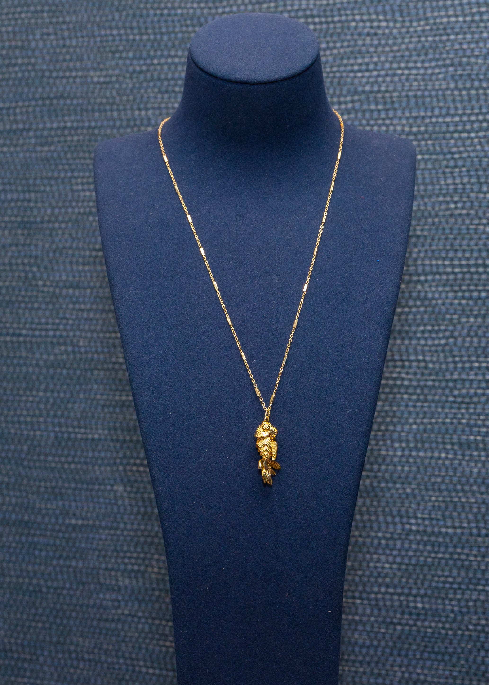 Koi Fish Pendant Necklace