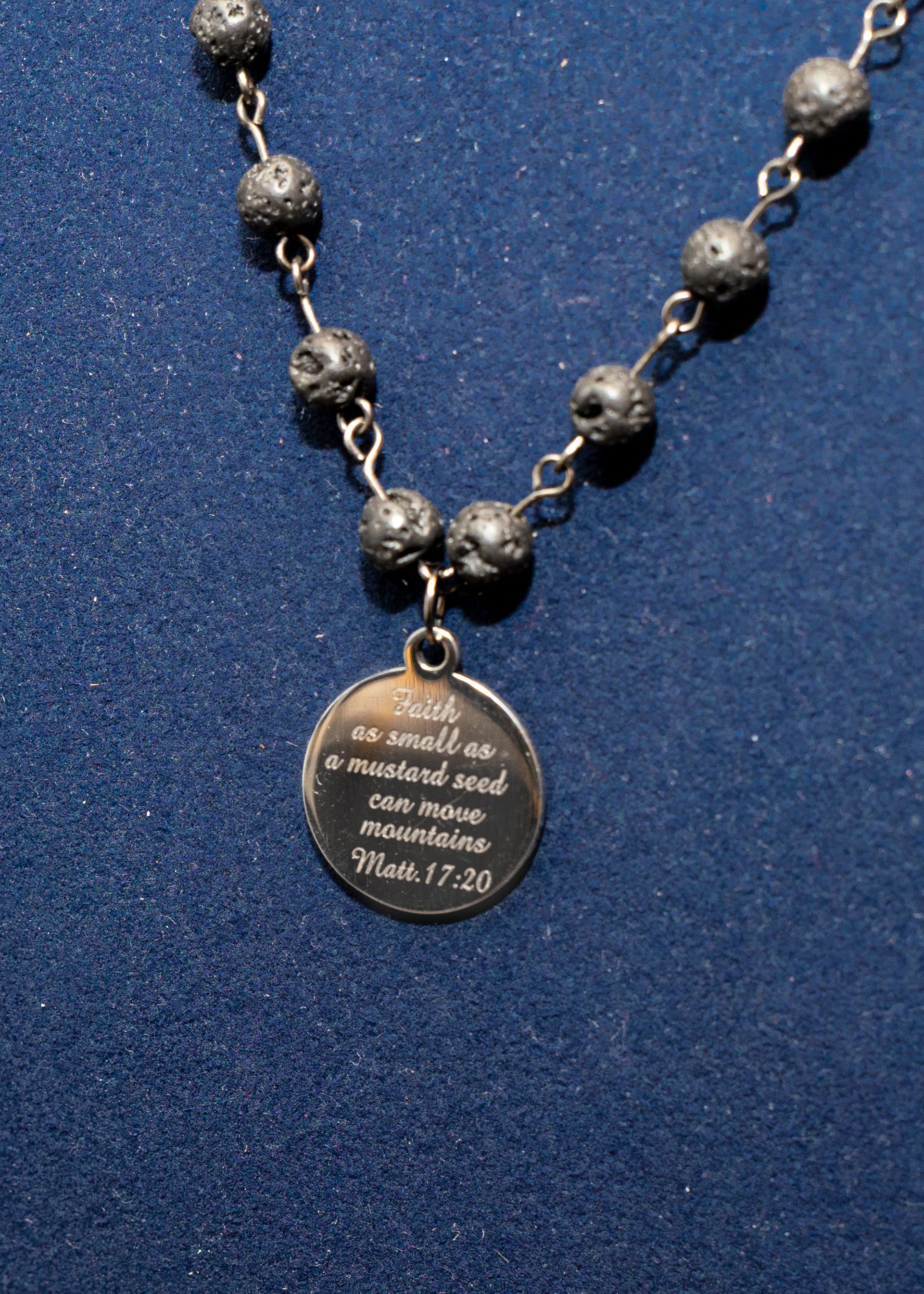 The Mustard Seed Faith Pendant Necklace