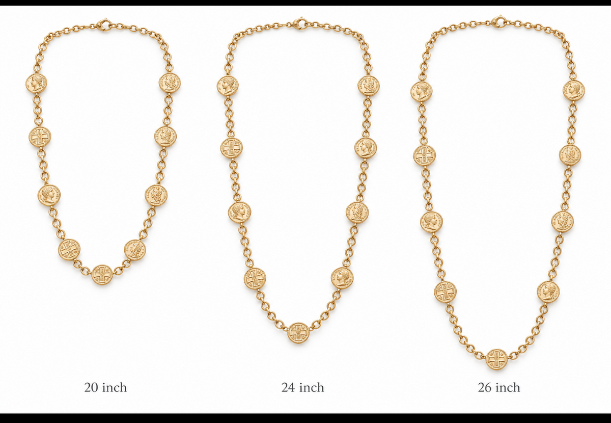 The Moneda Collection — Signature Coin Necklaces