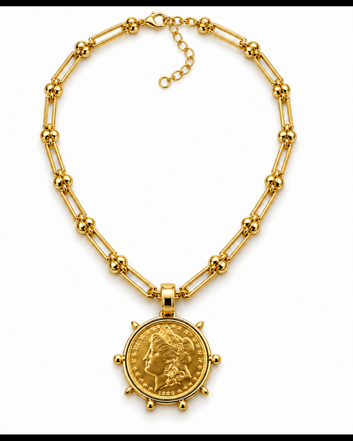 The Roma Medallion Necklace