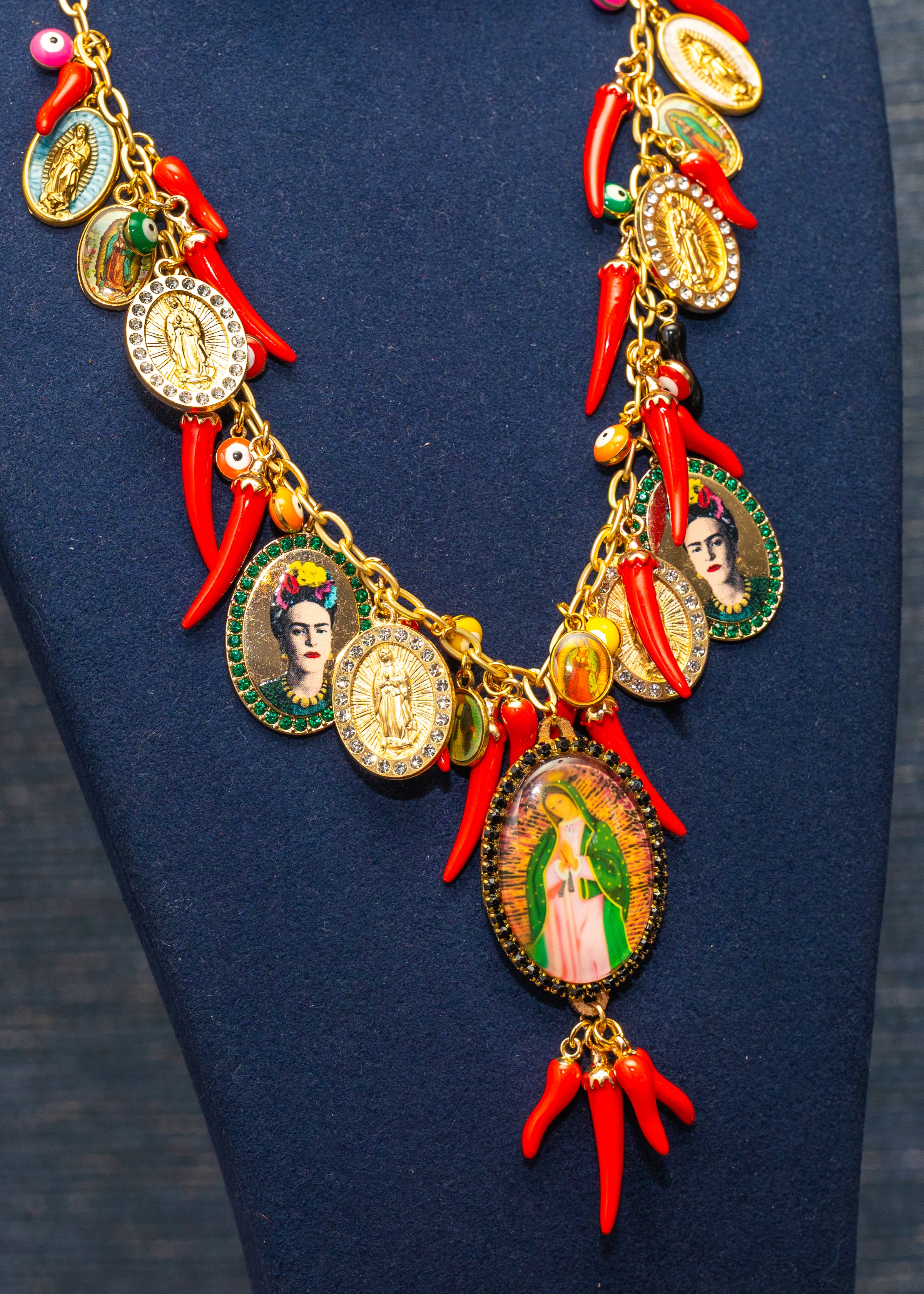 Chili & Icon Statement Necklace
