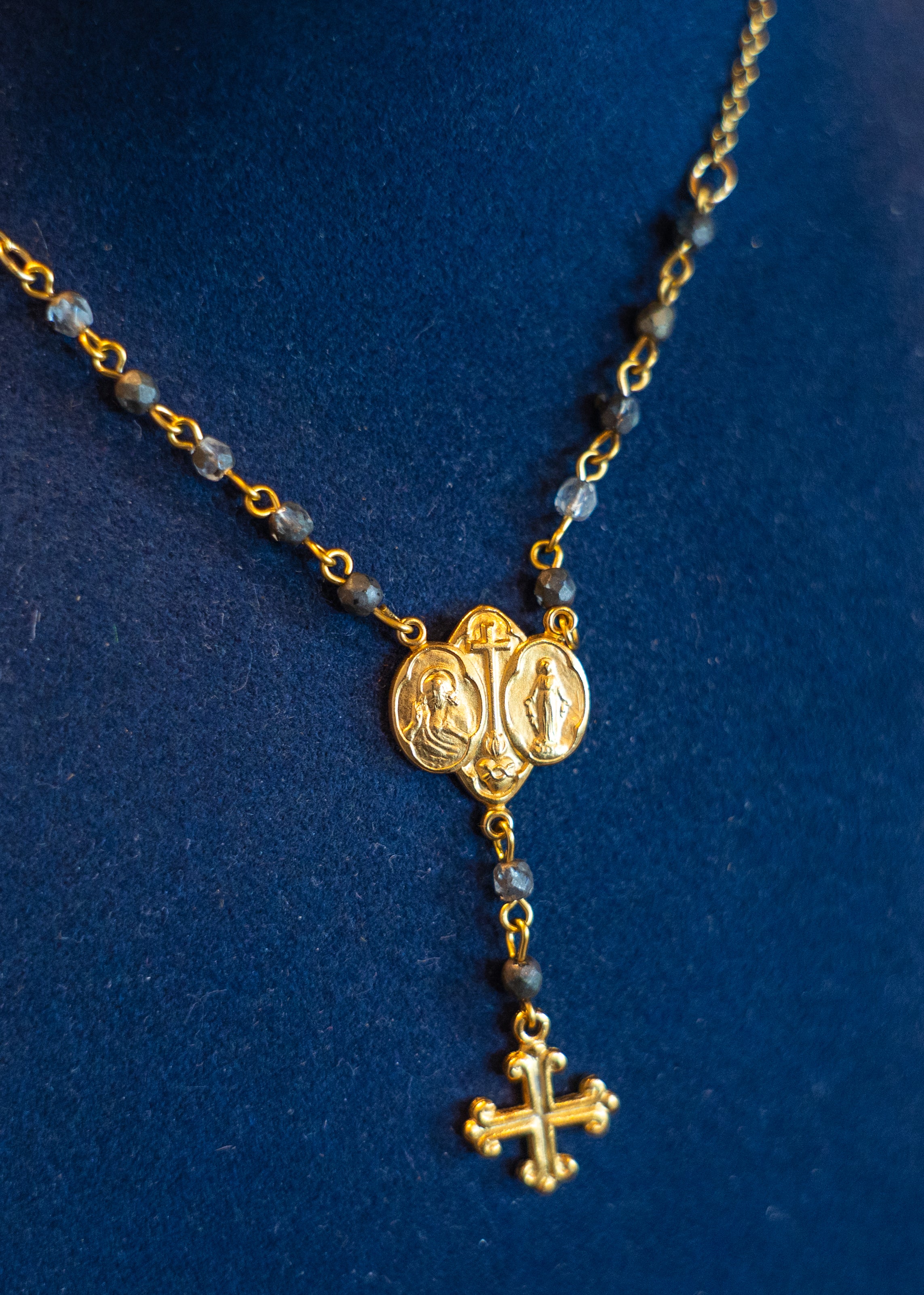 Rosary-Style Necklace