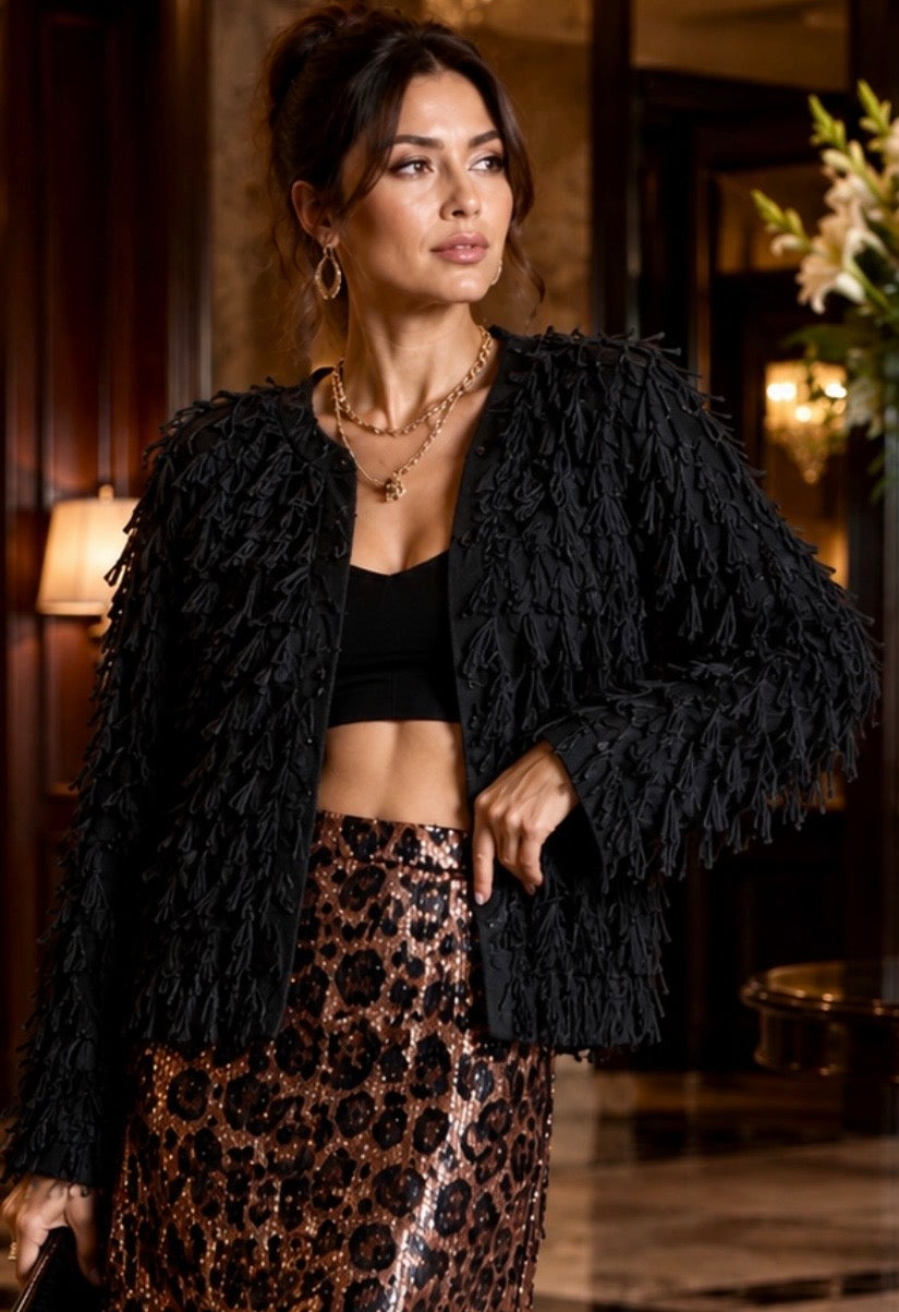 Chic Fringe Sweater