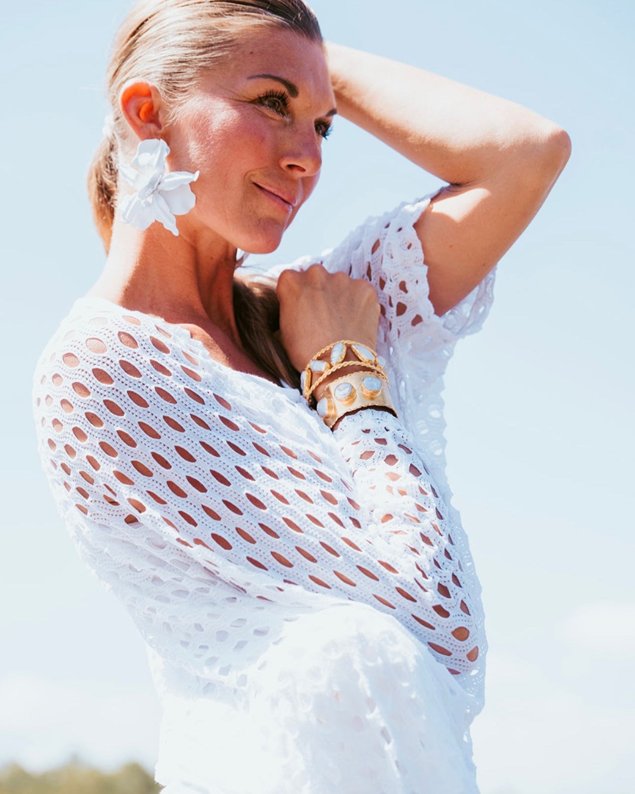 Hole Knit TOP