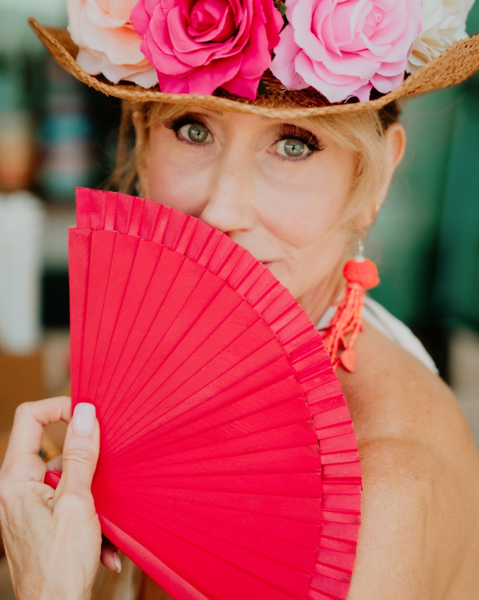 Wildflower Cowgirl Straw Hat
