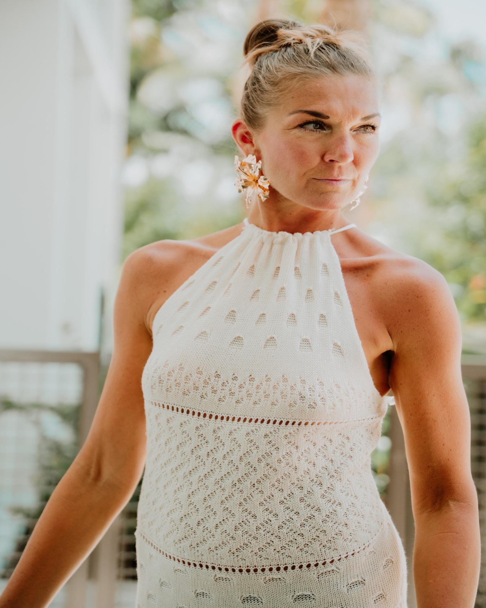 Crochet Halter Dress