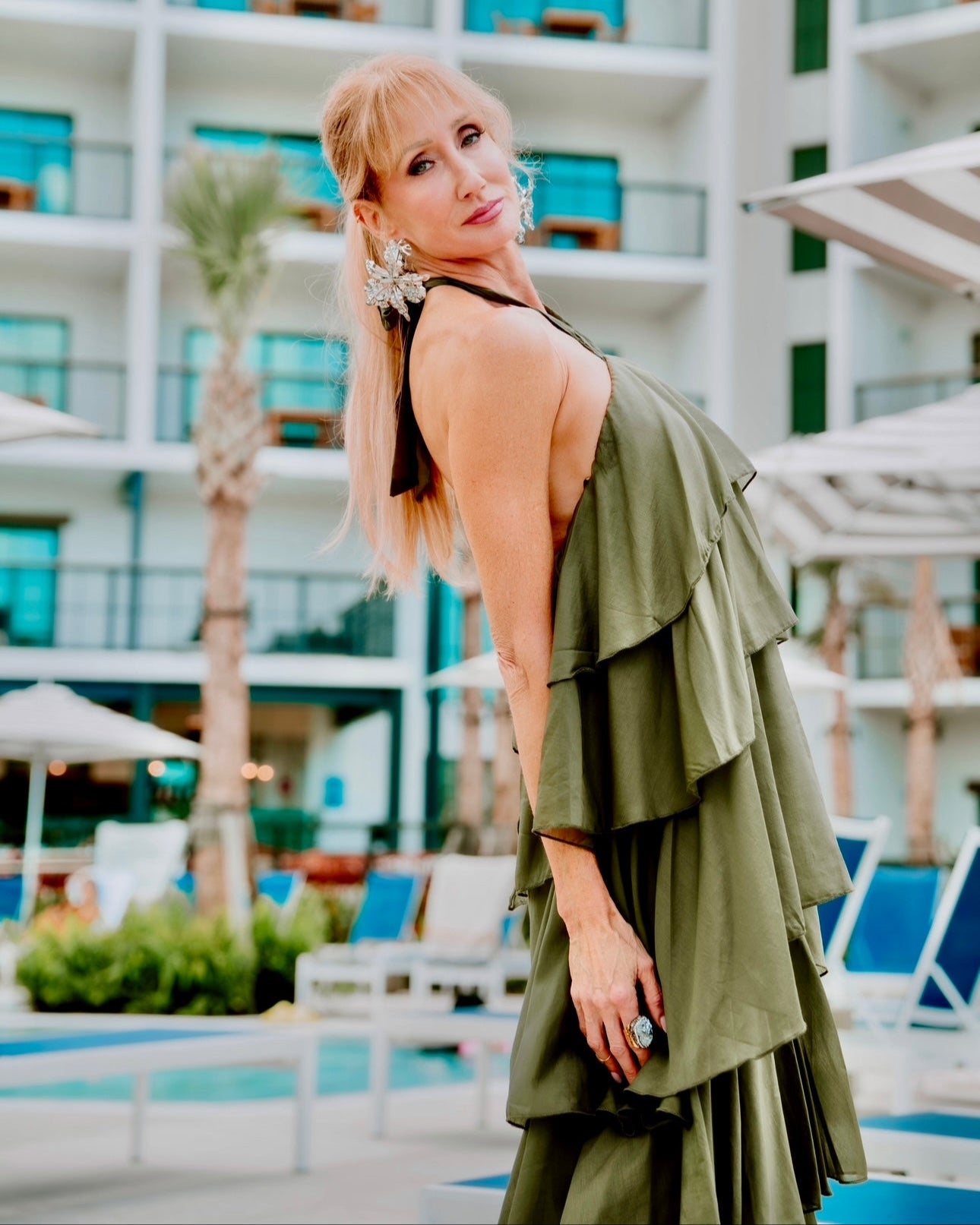Ruffle Tier Dress