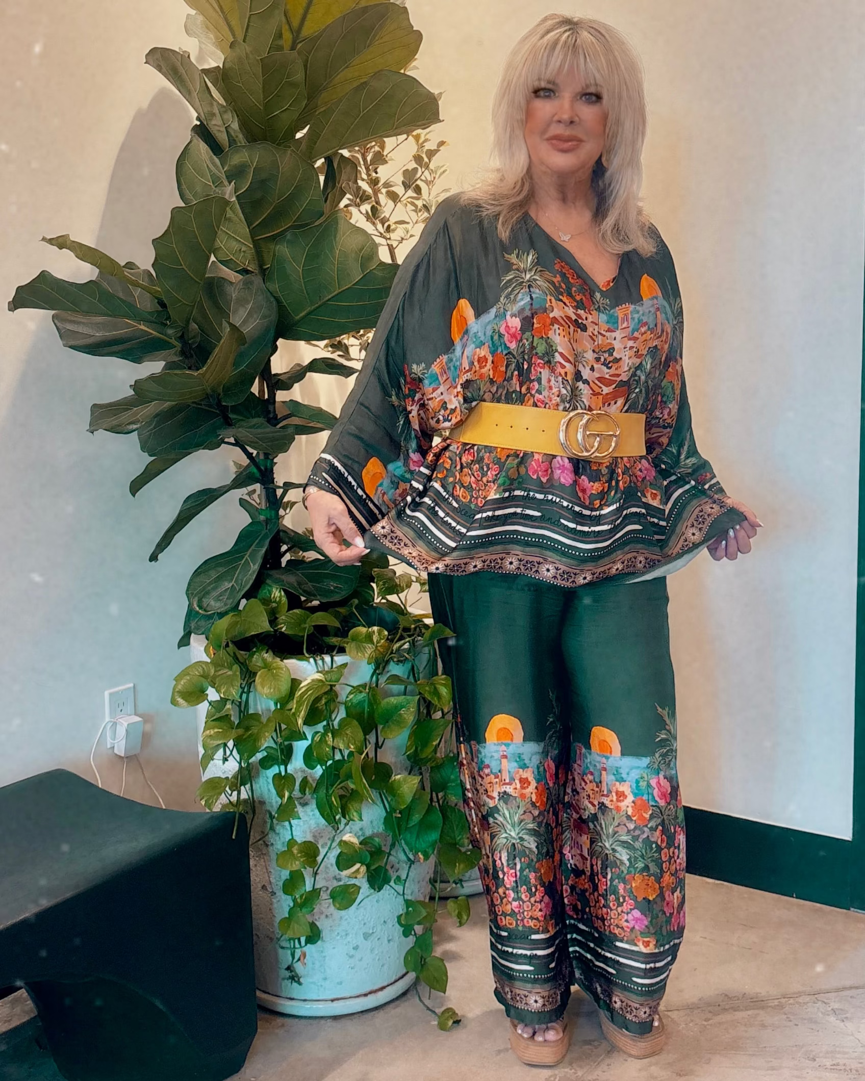 Italian Print Tops