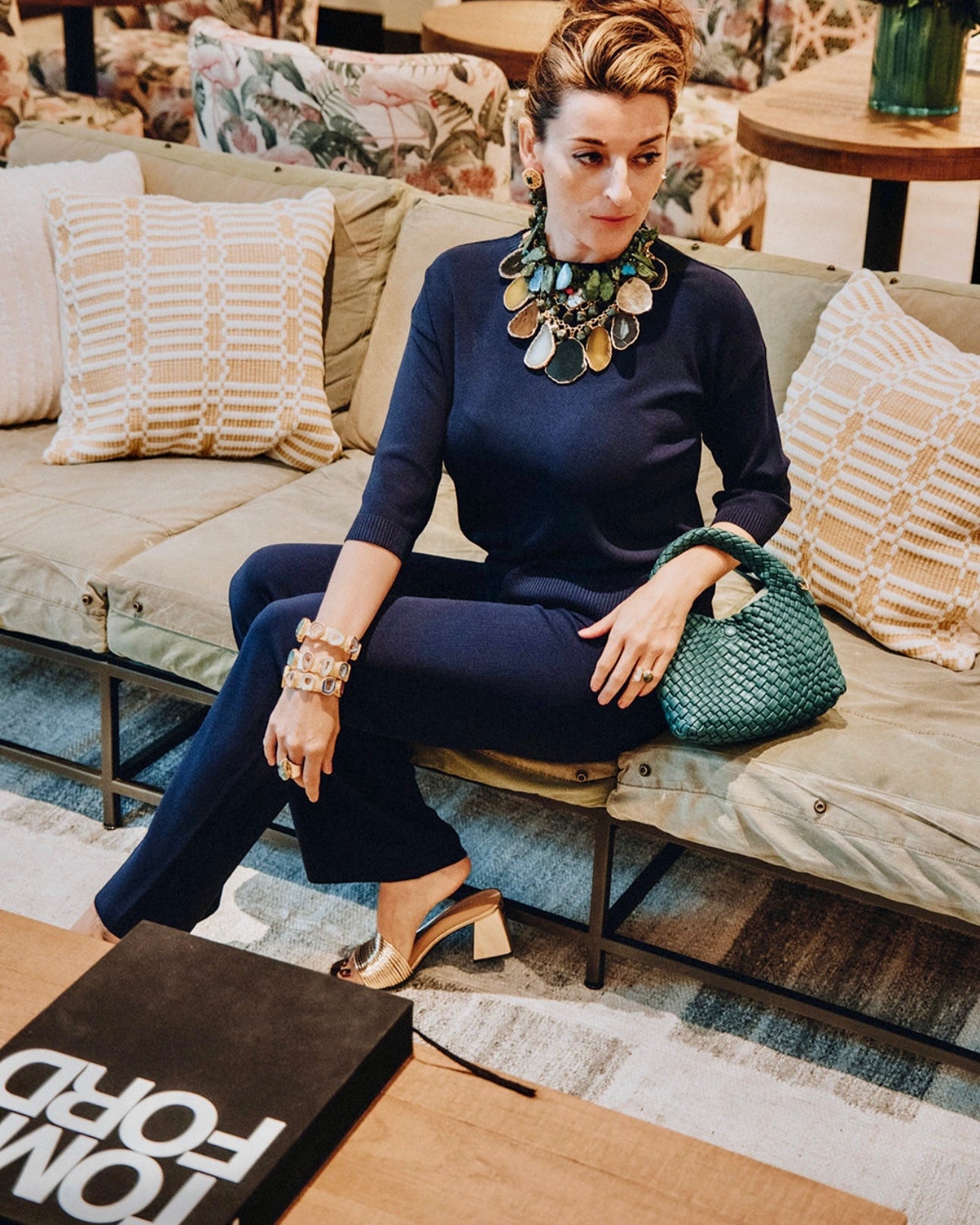 Luxe Knit Lounge, Travel Yoga Set