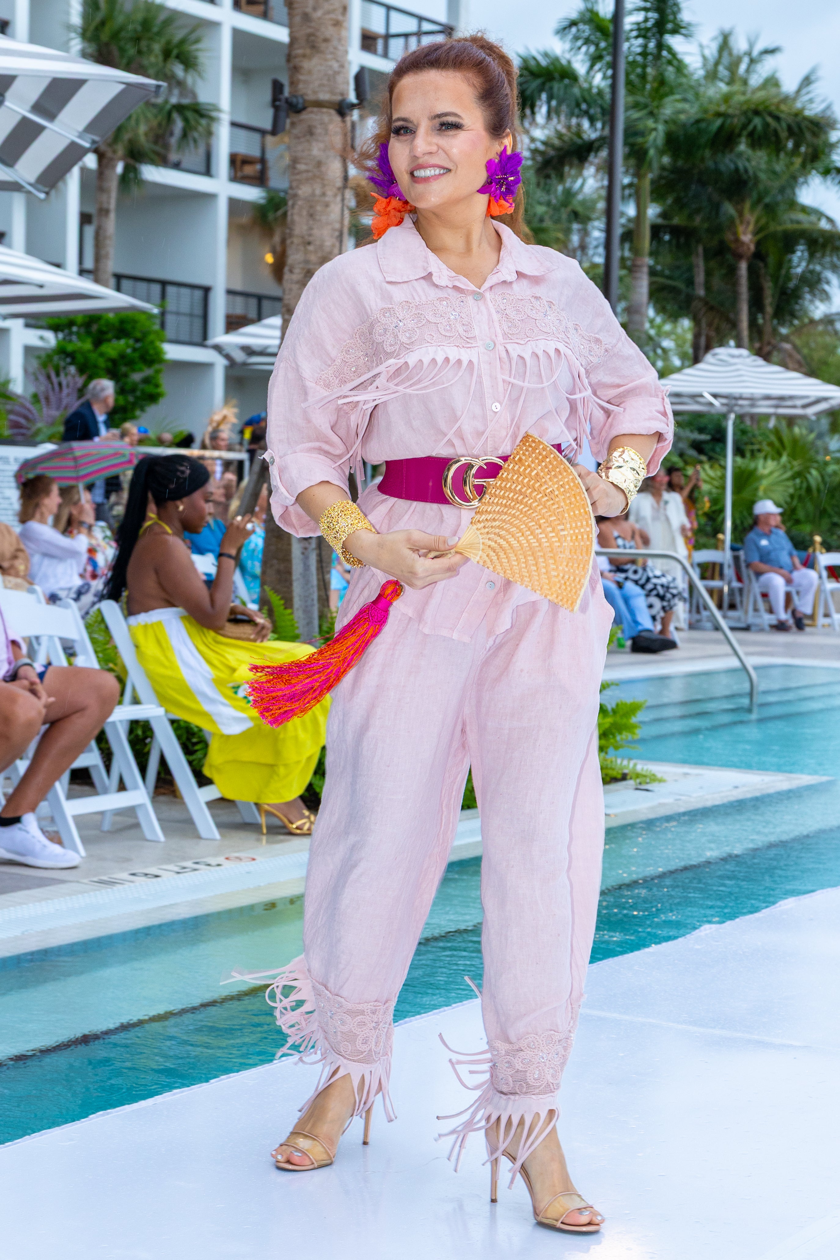 Linen Fringe Two-Piece Set