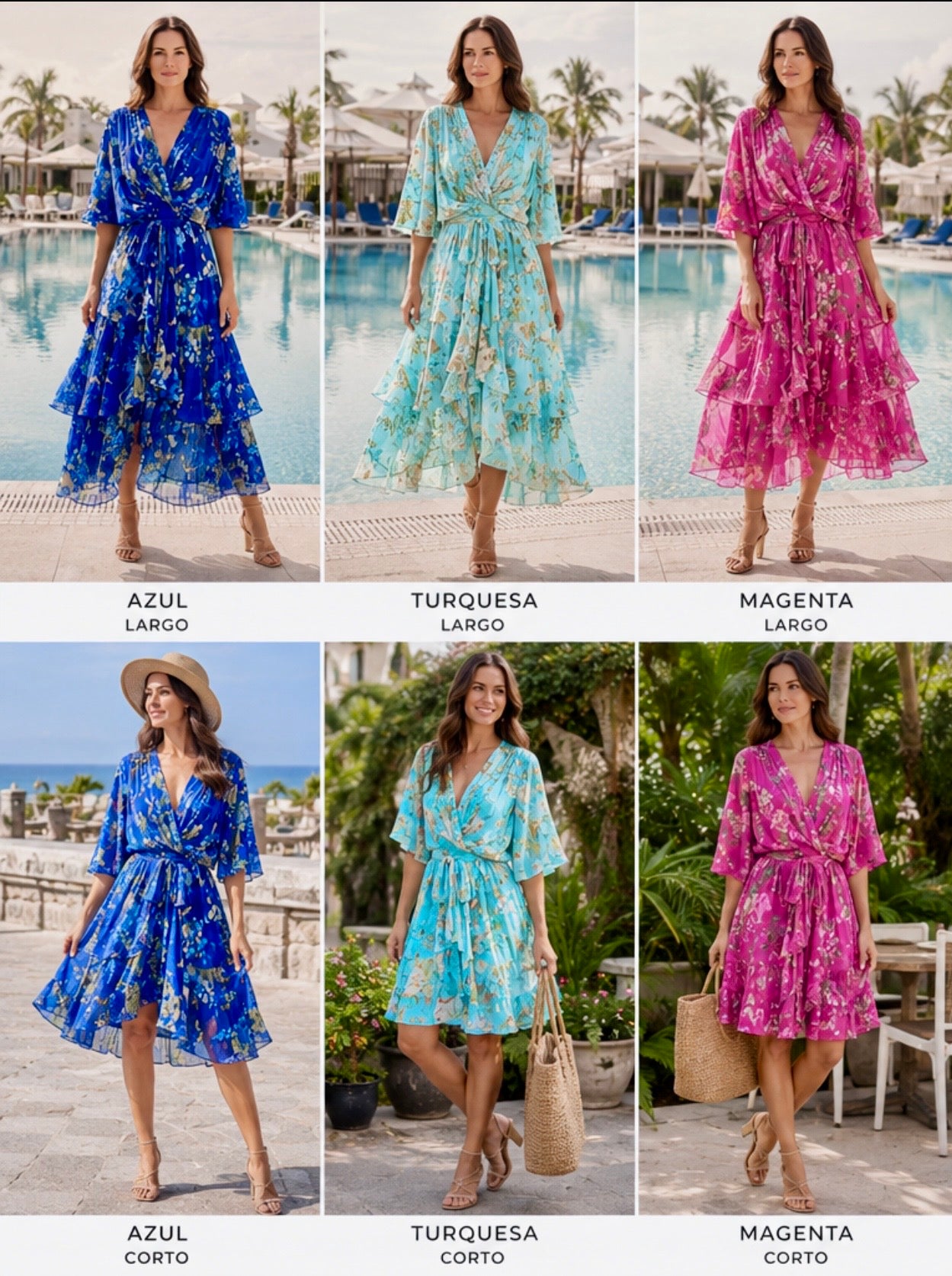 Floral Layered Tier Dress