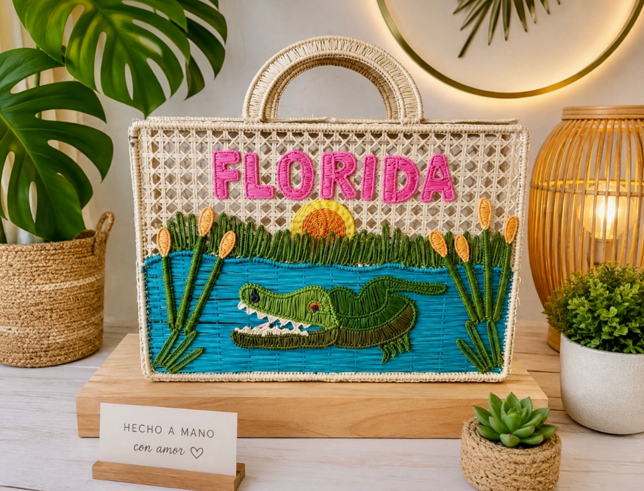 The Everglades Artisan Tote