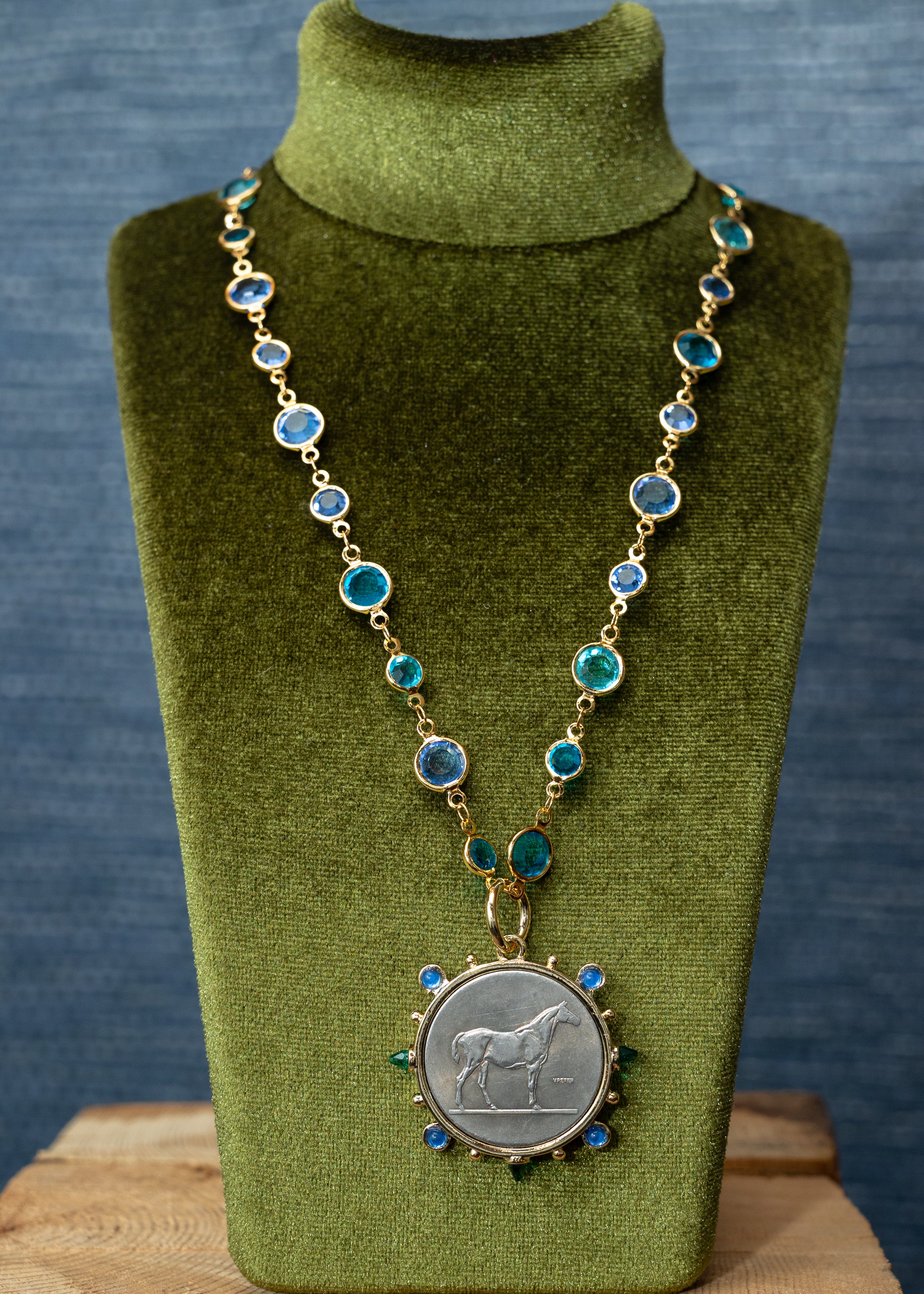 The Imperial Horse Medallion Necklace