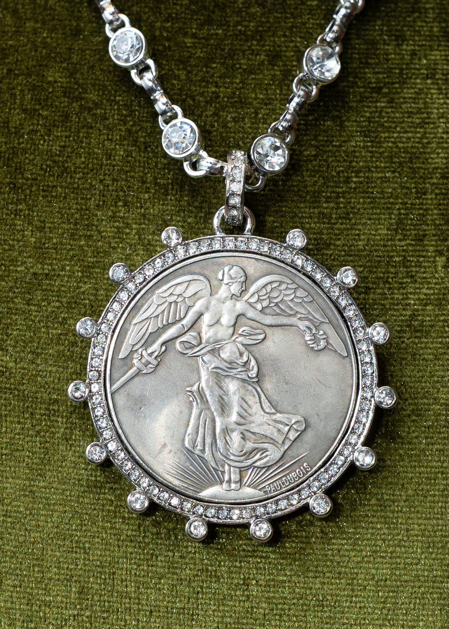 Celestial Victory Coin Necklace