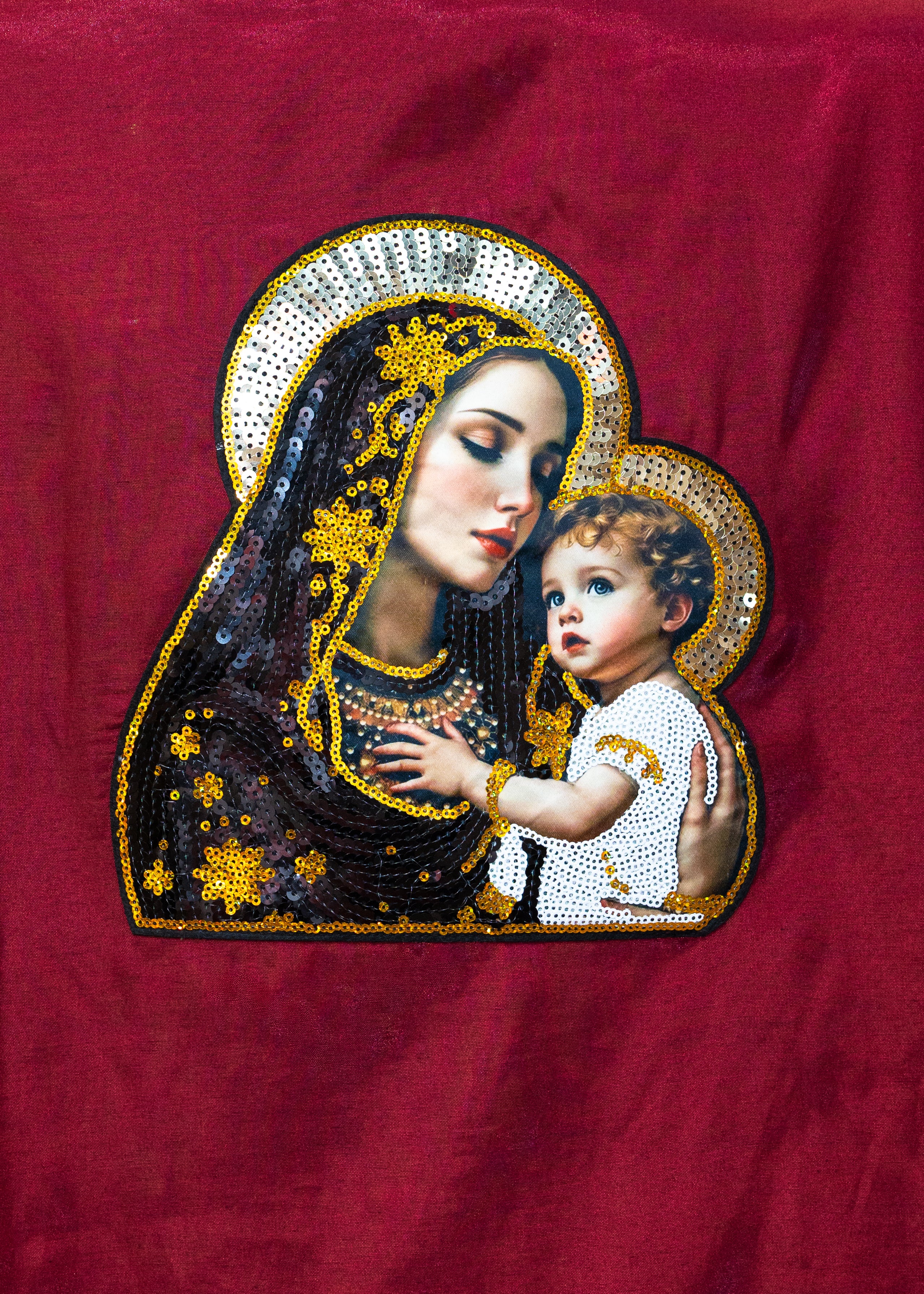 Sacred Heart Silk Statement Tunic