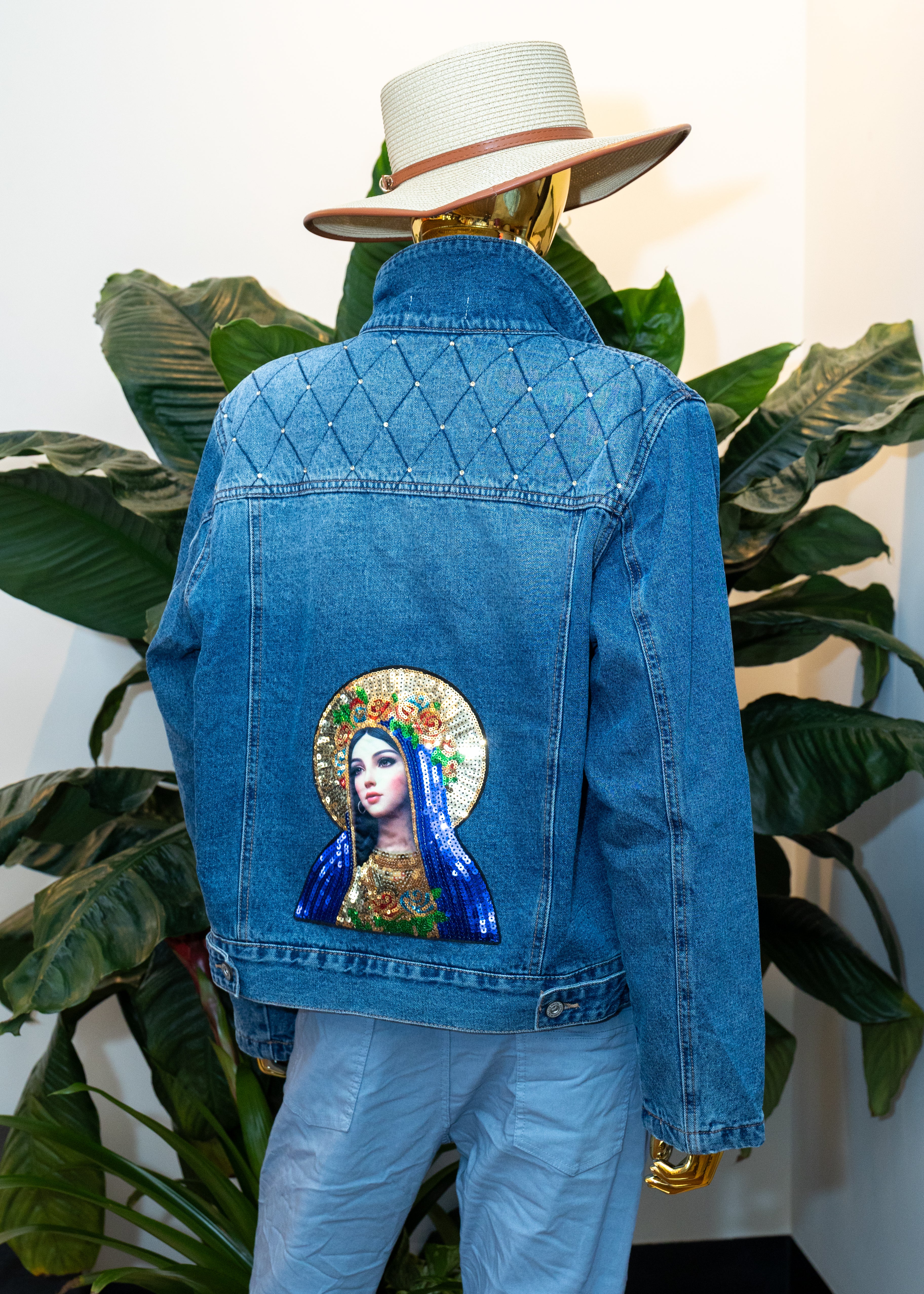 Embellished Icon Denim Jacket
