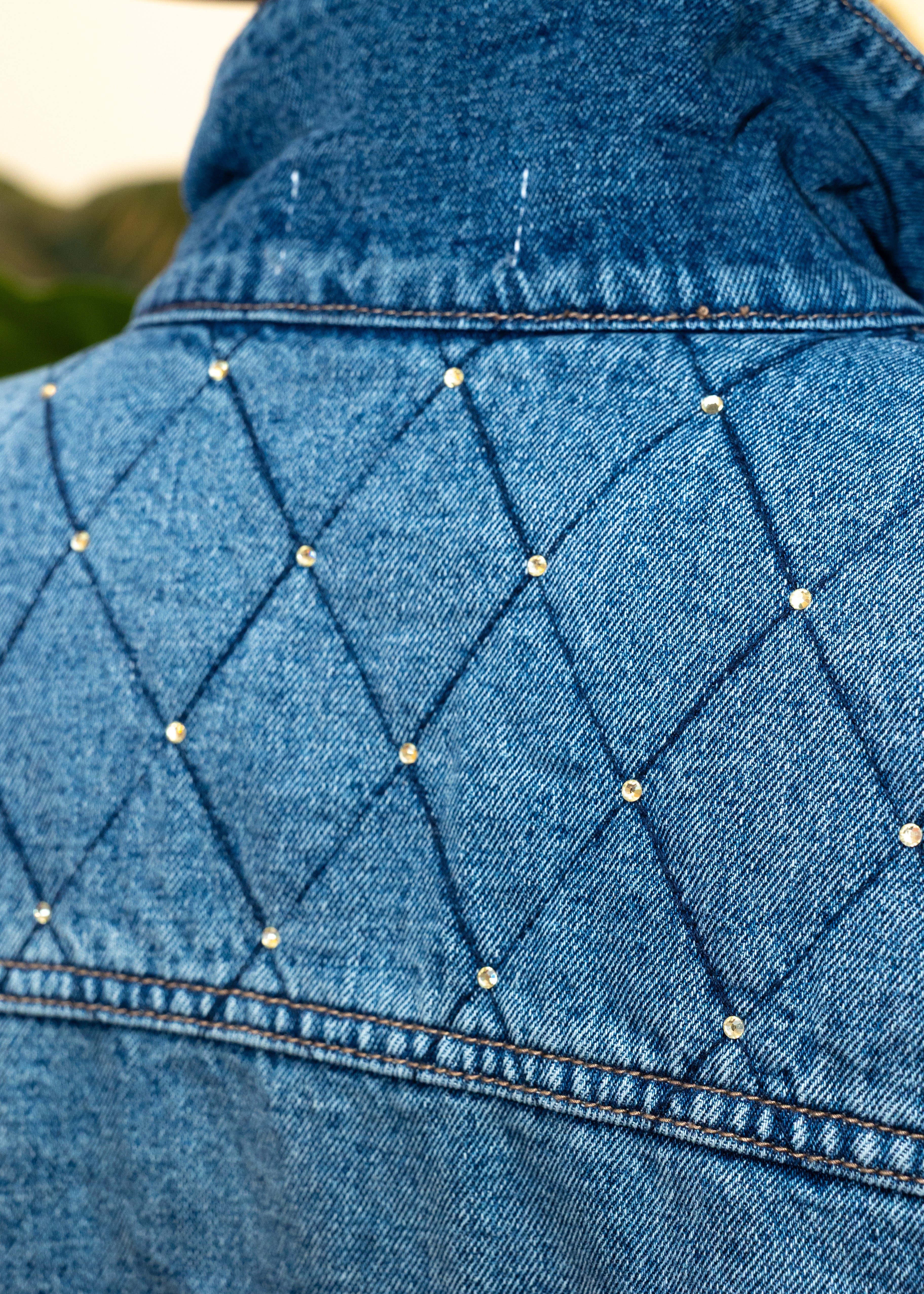 Embellished Icon Denim Jacket