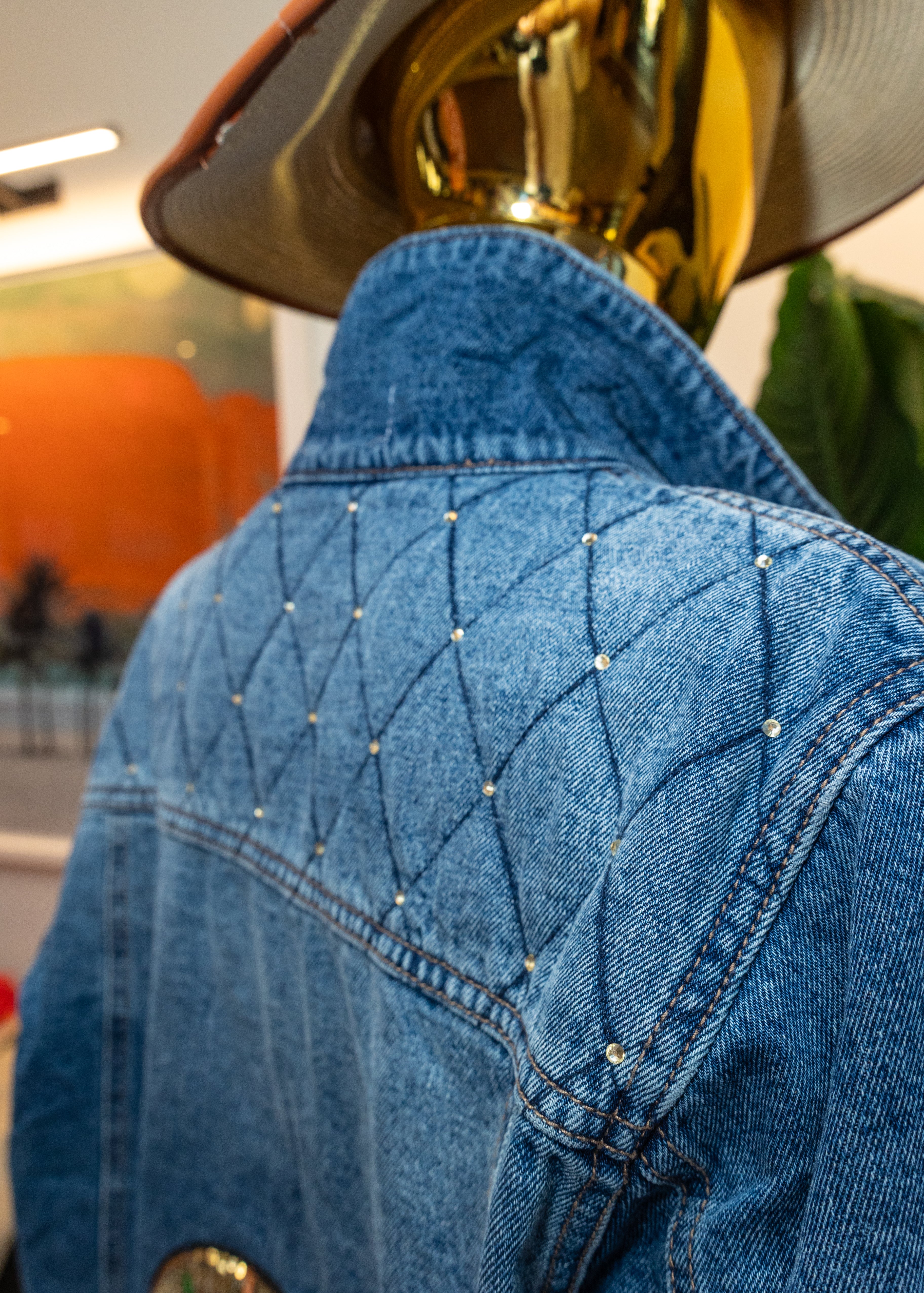 Embellished Icon Denim Jacket