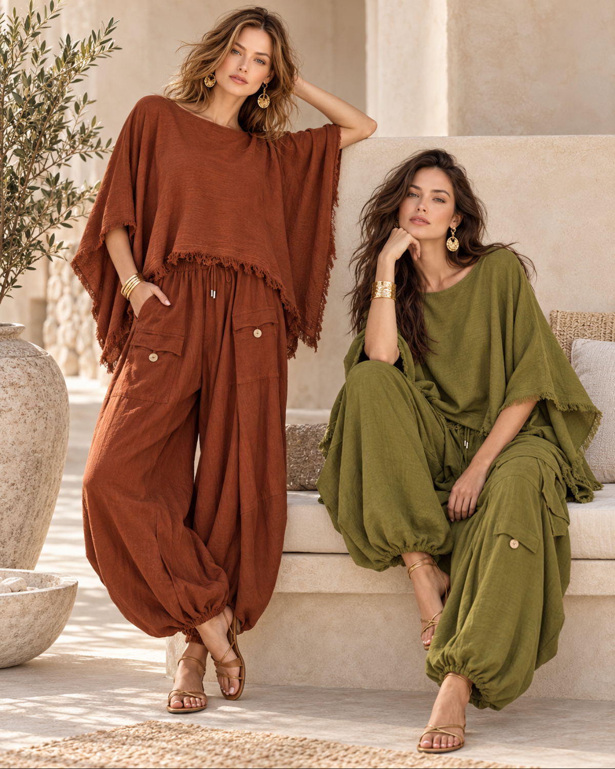 The Riviera Boho Set – Effortless Elegance