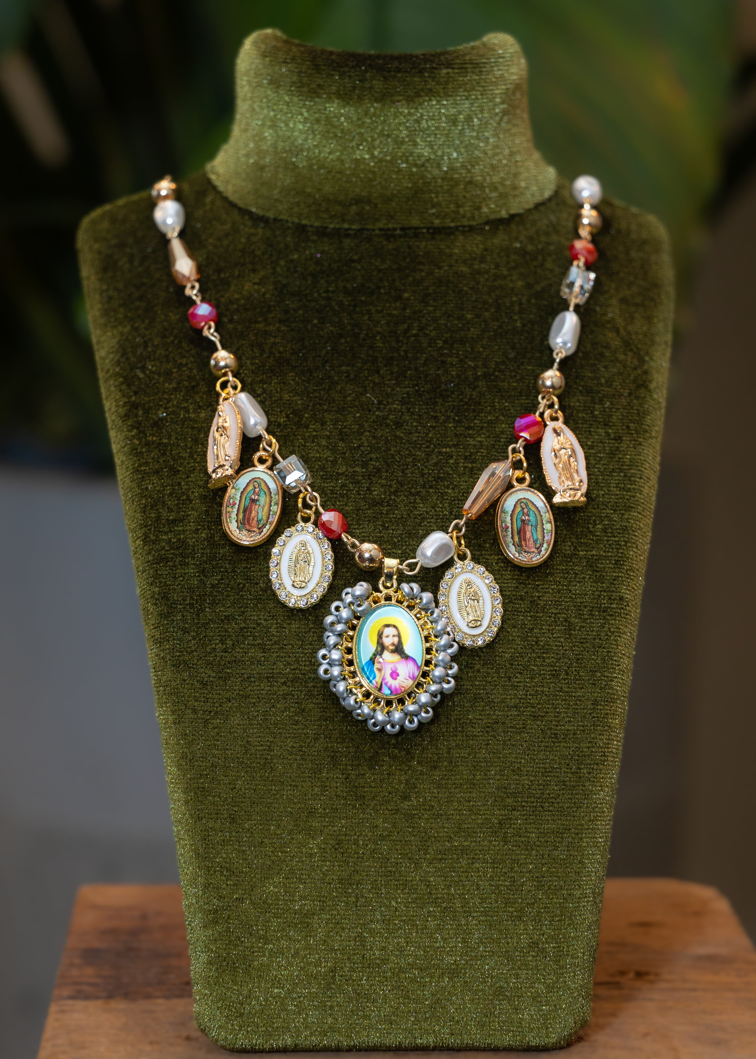 Sacred Devotion Multi-Charm Necklace