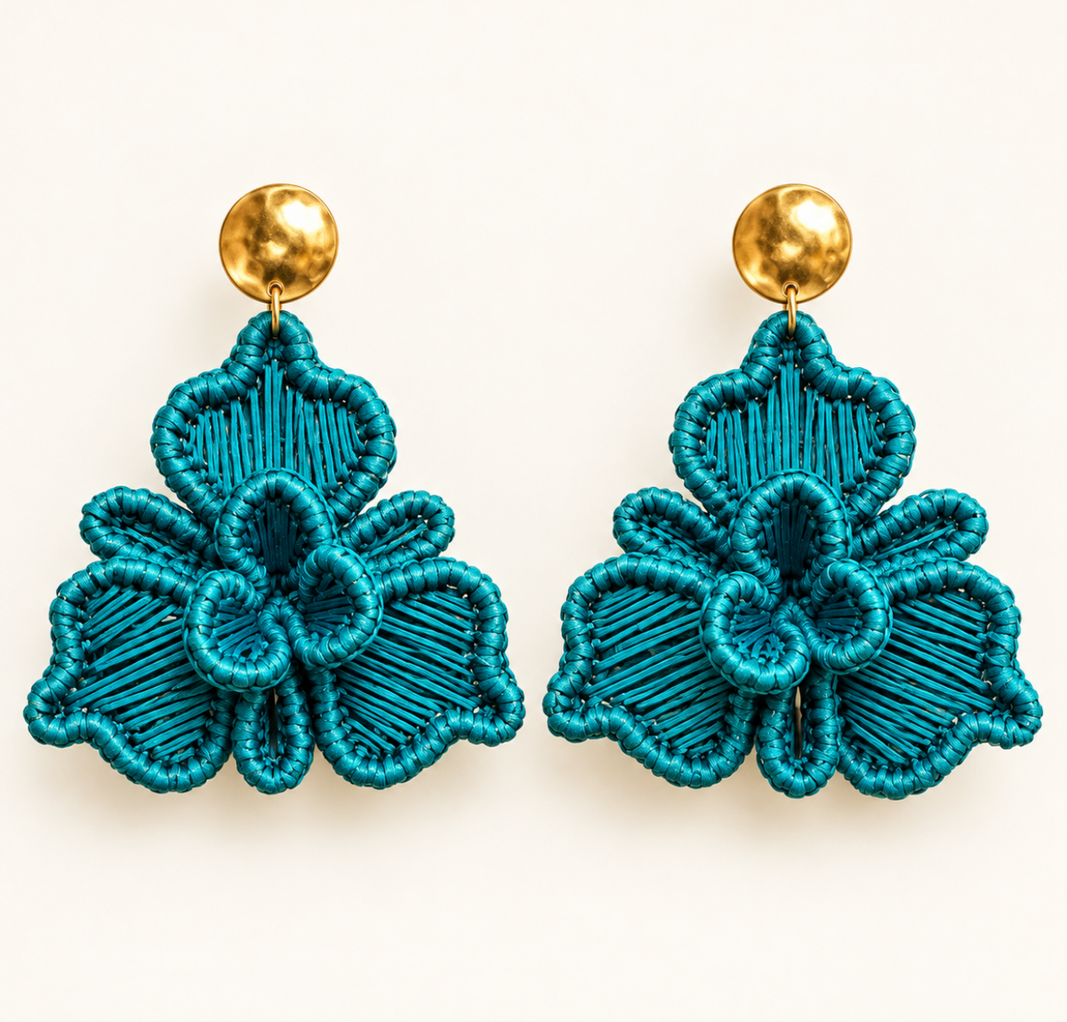 Verdant Bloom Statement Earrings