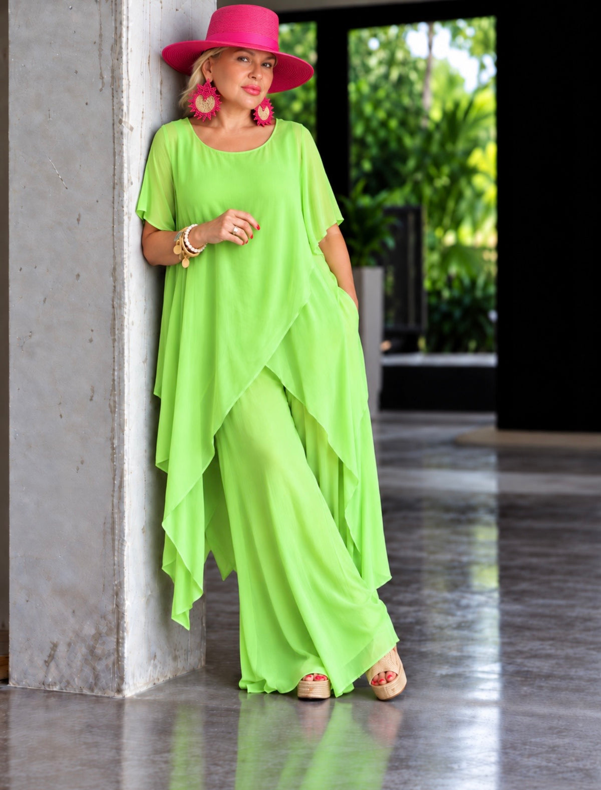 Bella Cascata Silk Tunic
