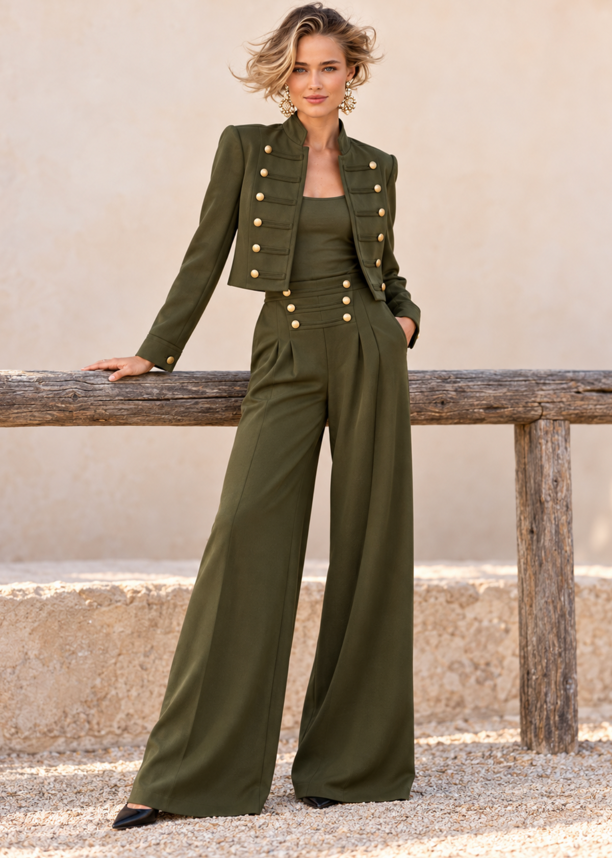 The Commander Military Jacket Set