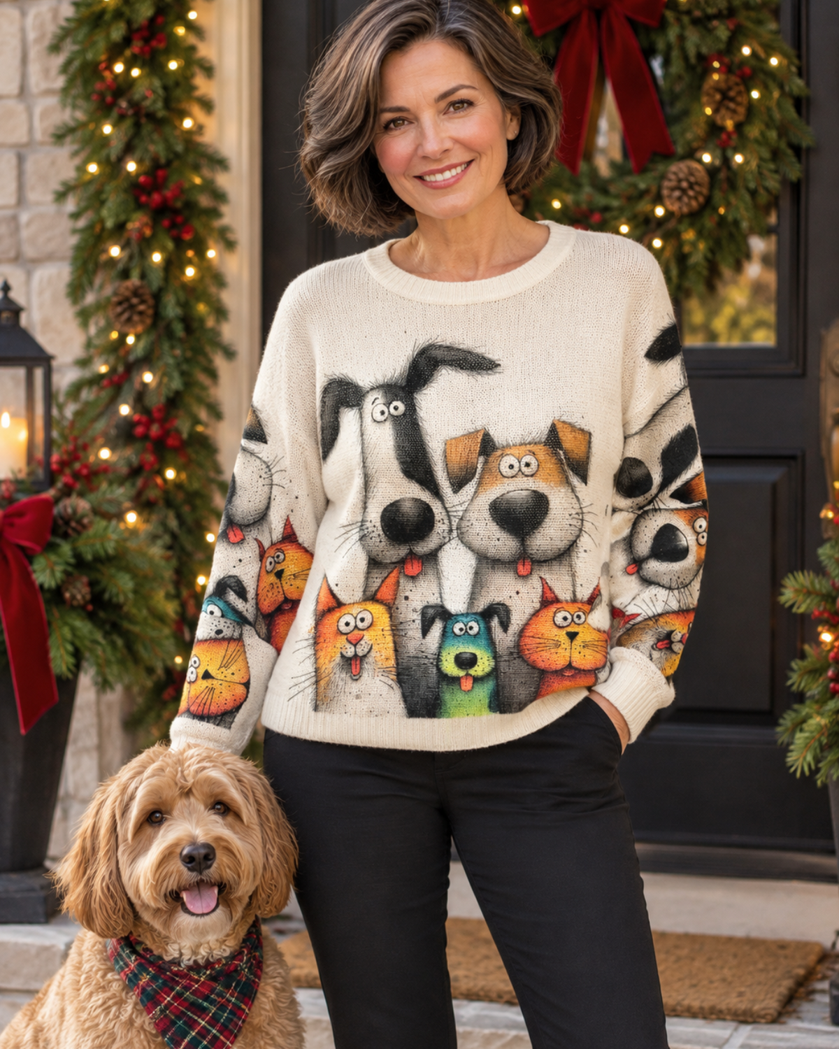 Paws &amp; Personality Dog and Cat Sweater