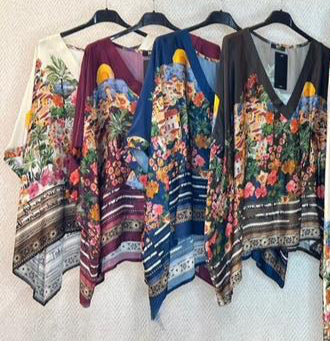 Italian Print Tops