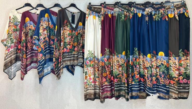 Italian Print Tops