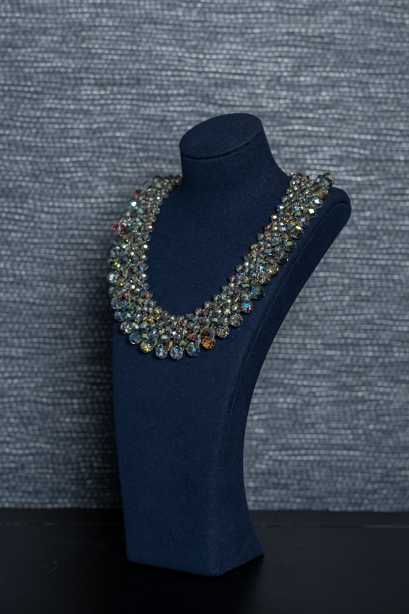 Aurora Crystal Collar Necklace