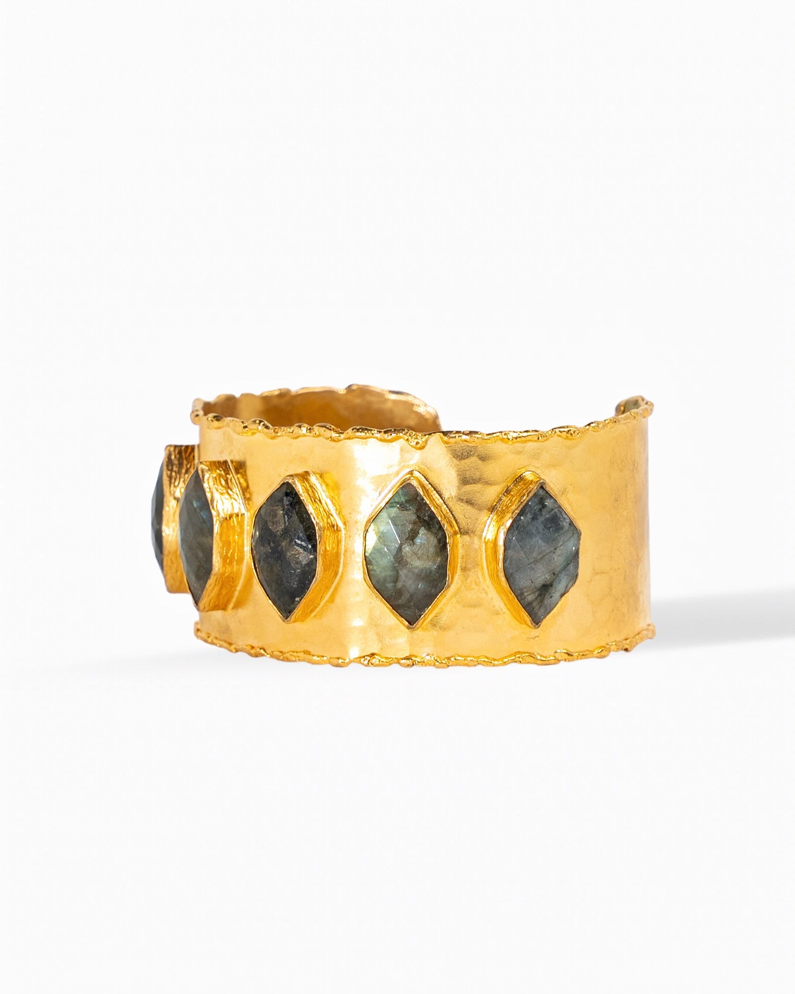 Mystic Labradorite Shield Cuff
