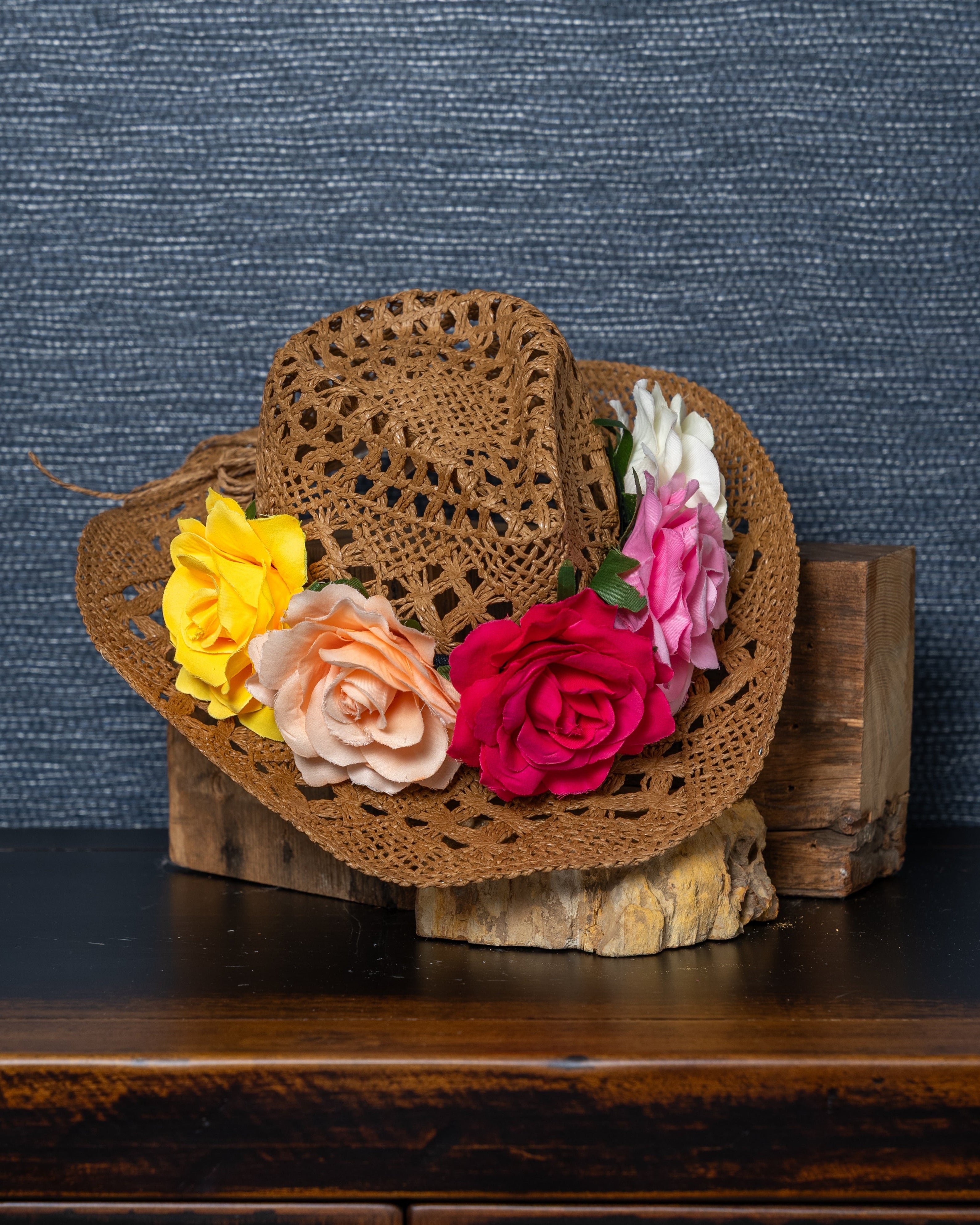 Wildflower Cowgirl Straw Hat