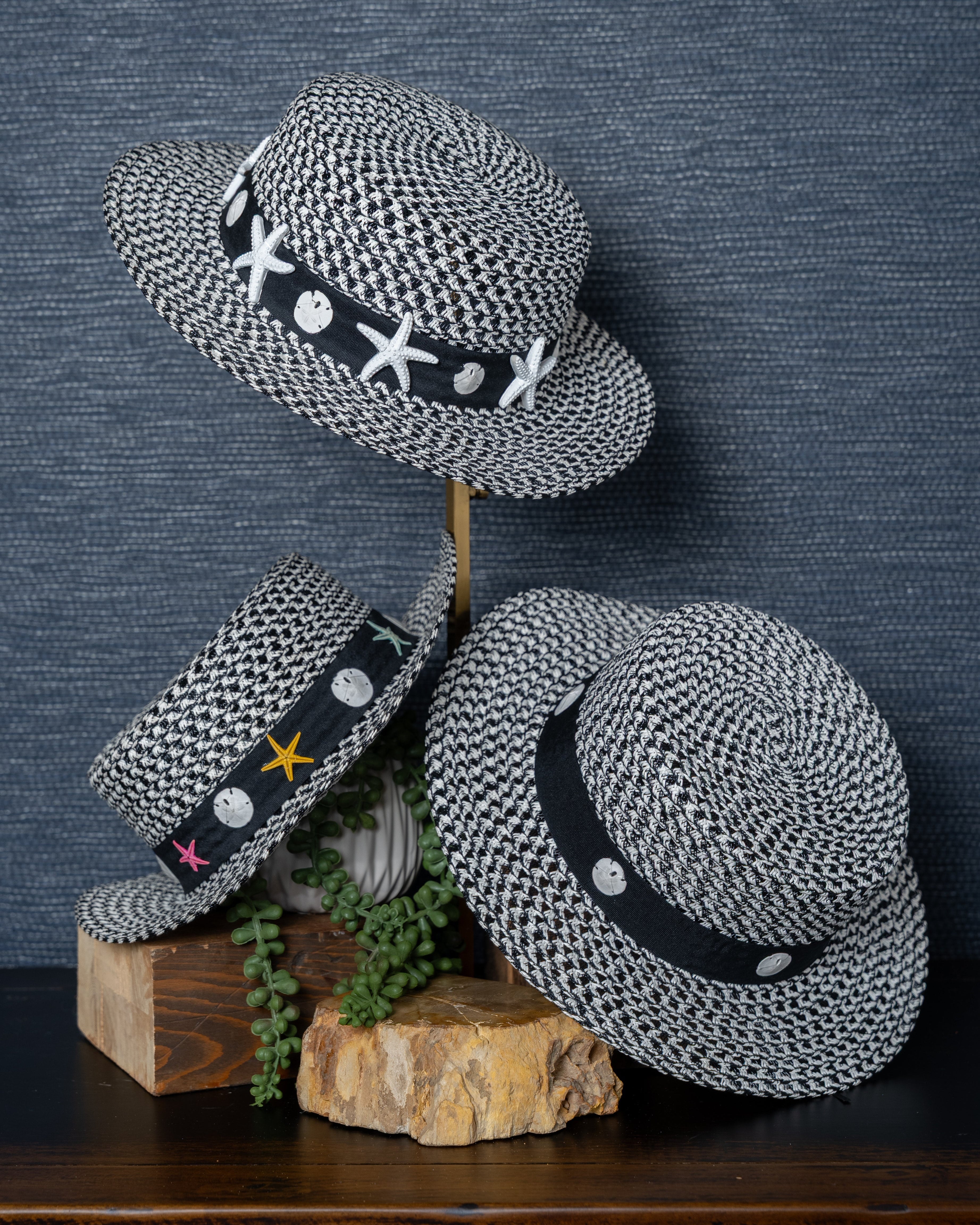 Boat Hats with Hats and Sand Dollars