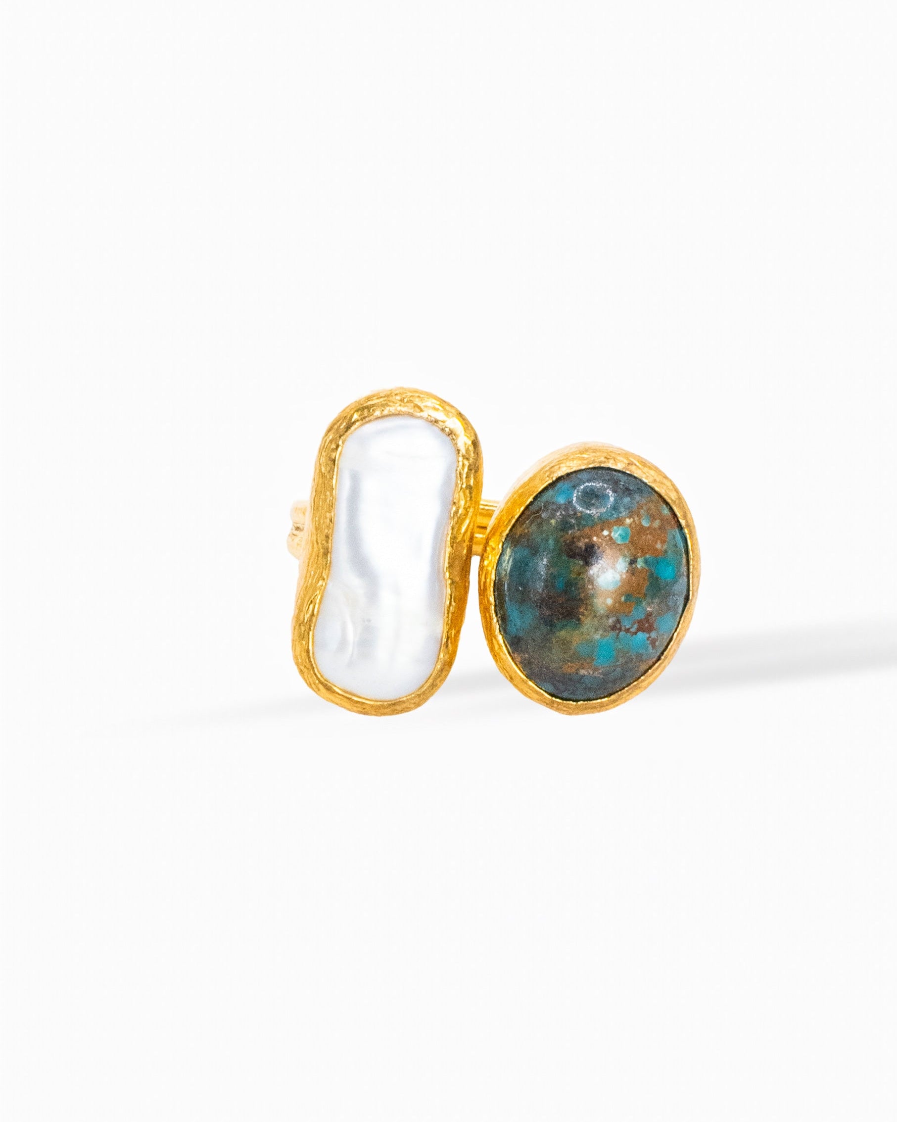 Turquoise Jasper & Pearl