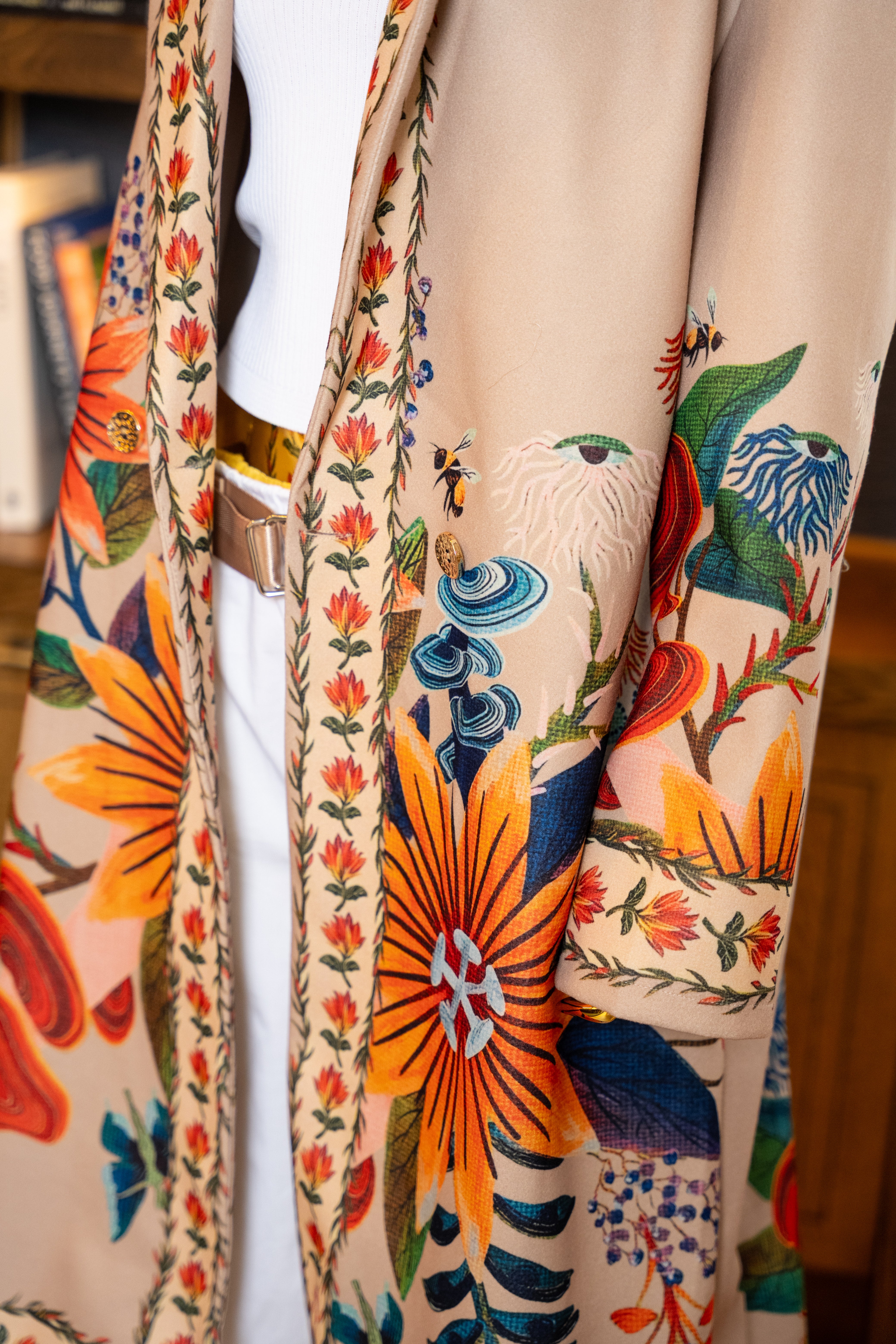 Jardin d’Amour Embroidered Like Coat