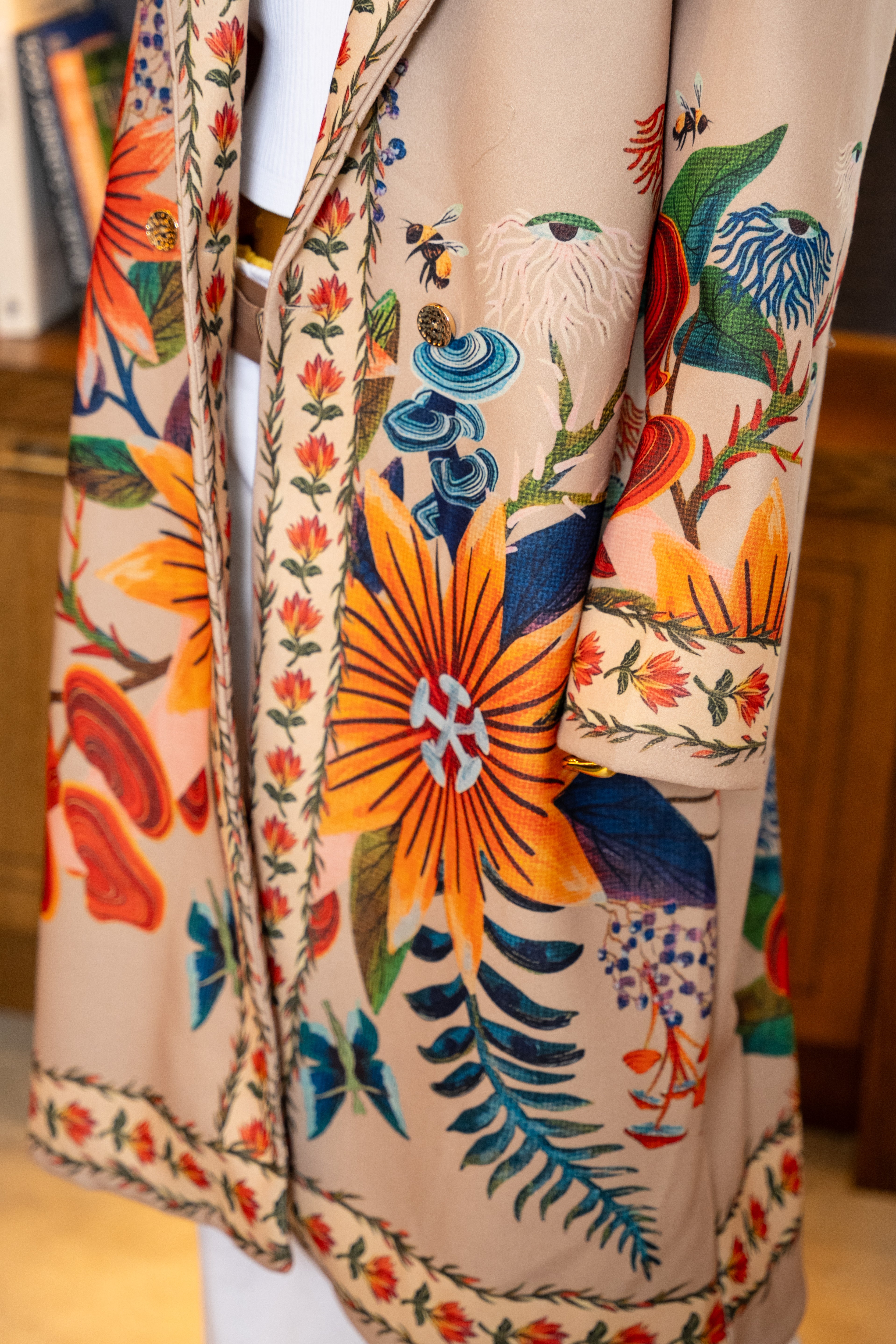 Jardin d’Amour Embroidered Like Coat