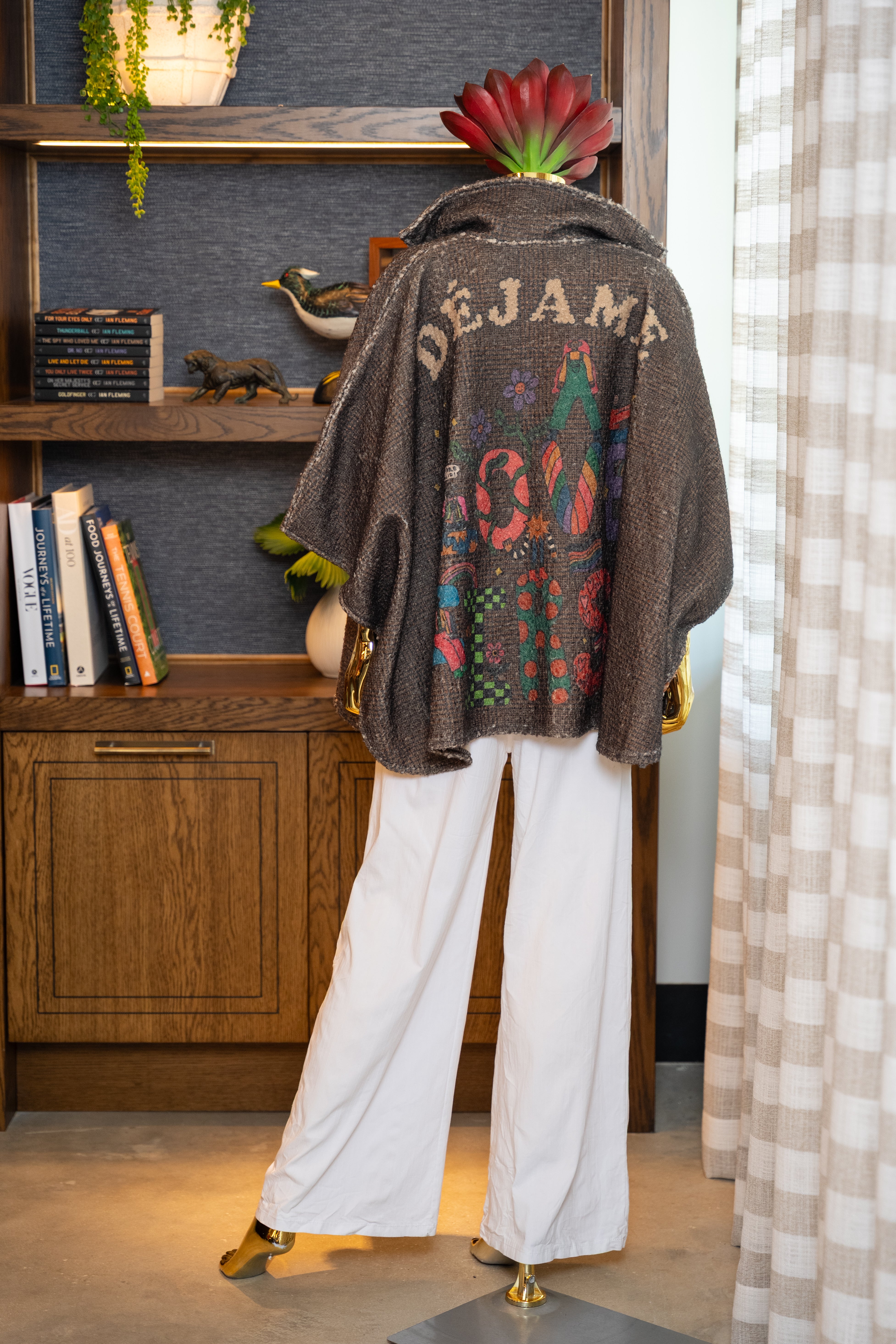 Déjame Graphic Tweed Jacket