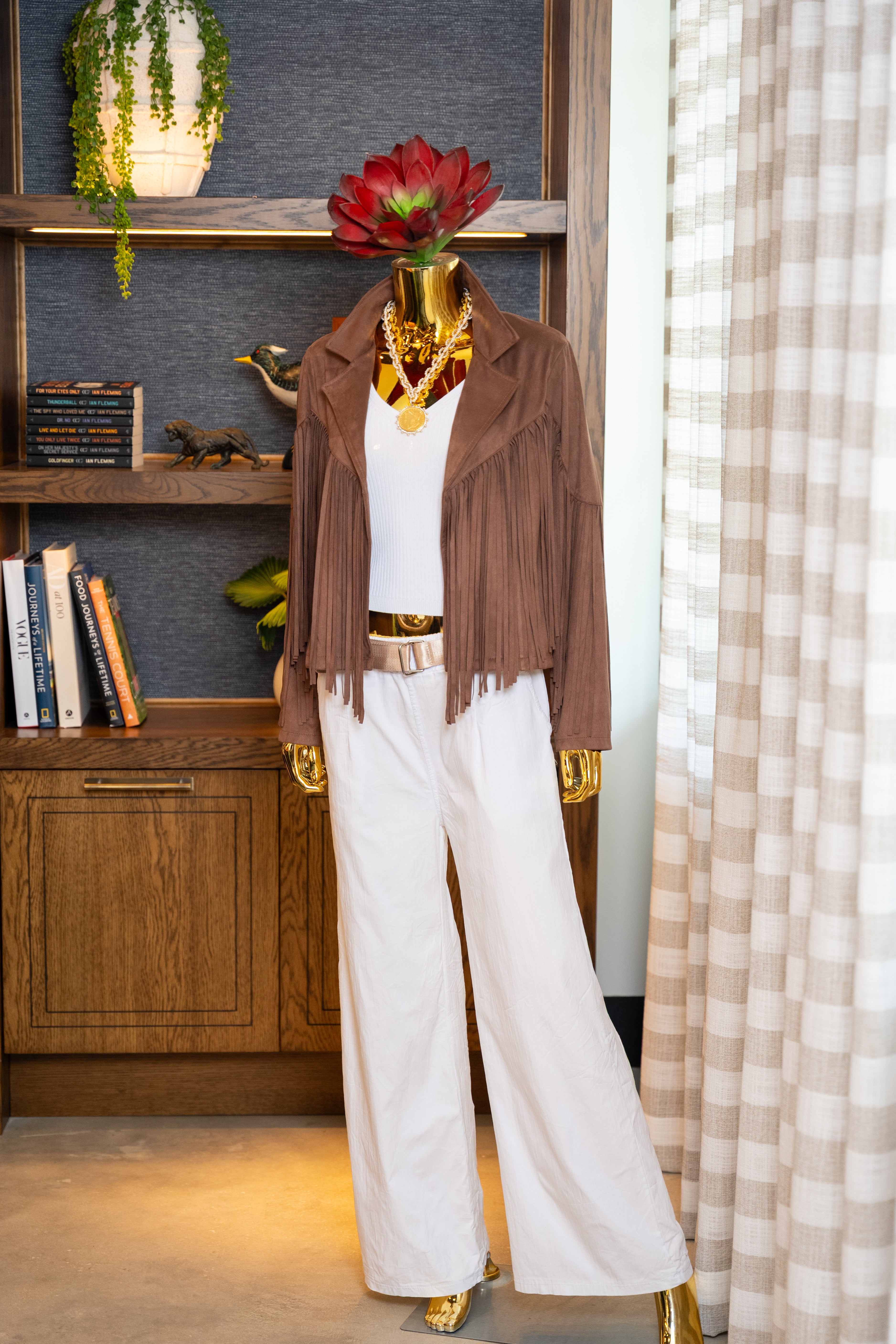 Luxe Fringe Buttery Suede Jacket