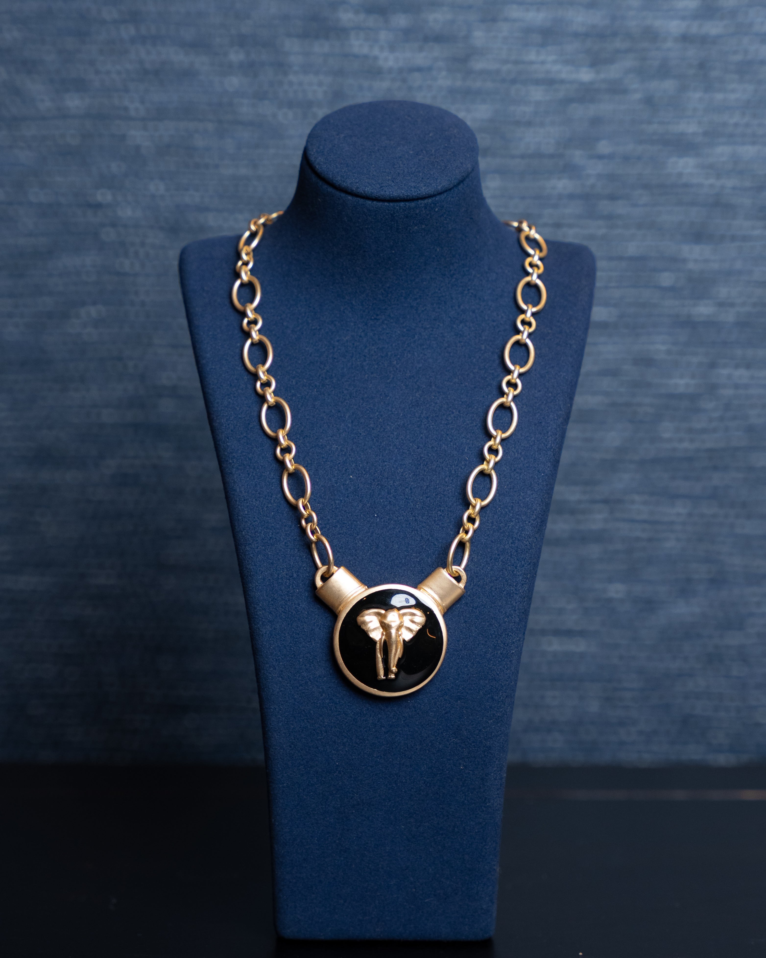 Safari Majesty Elephant Necklace