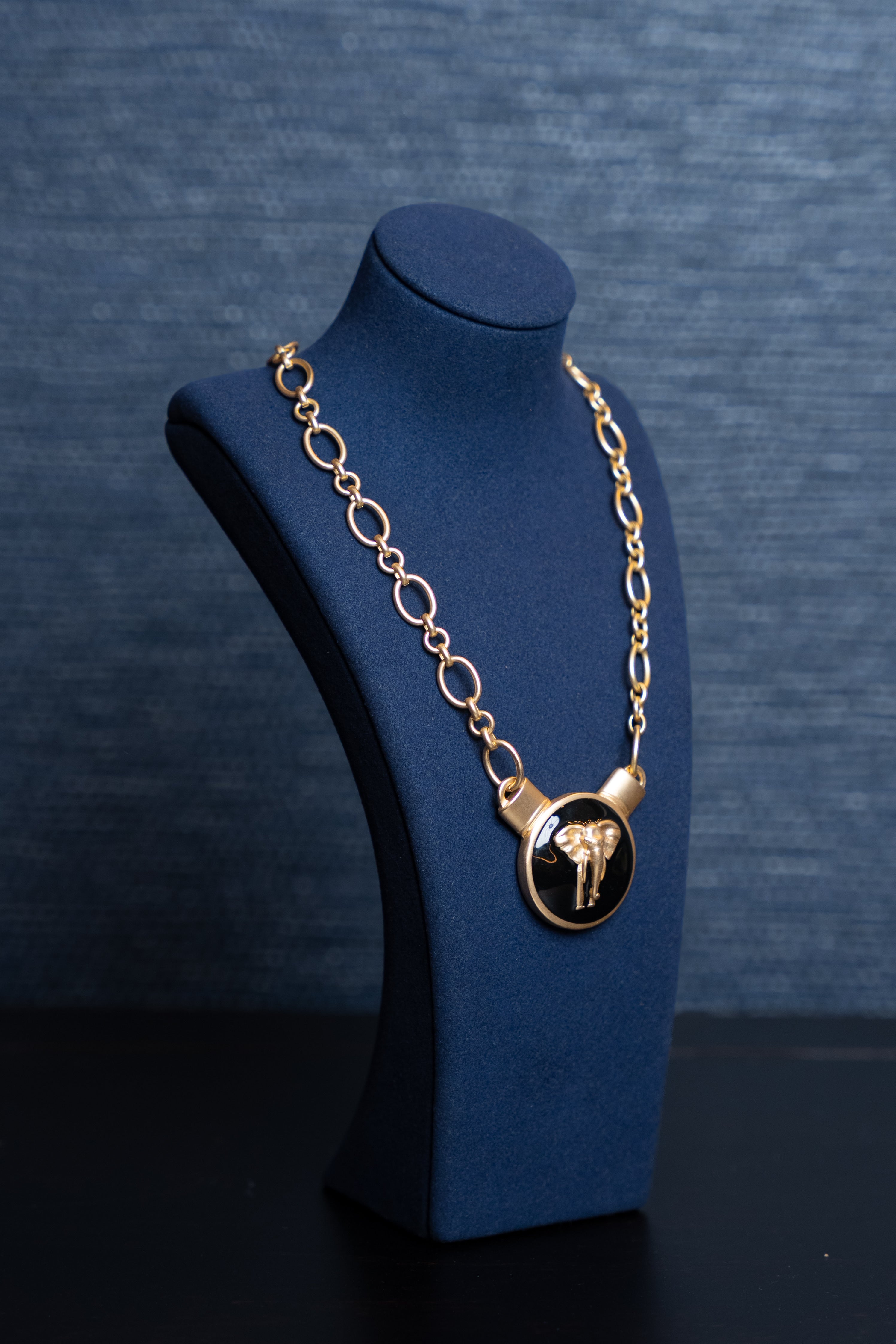 Safari Majesty Elephant Necklace